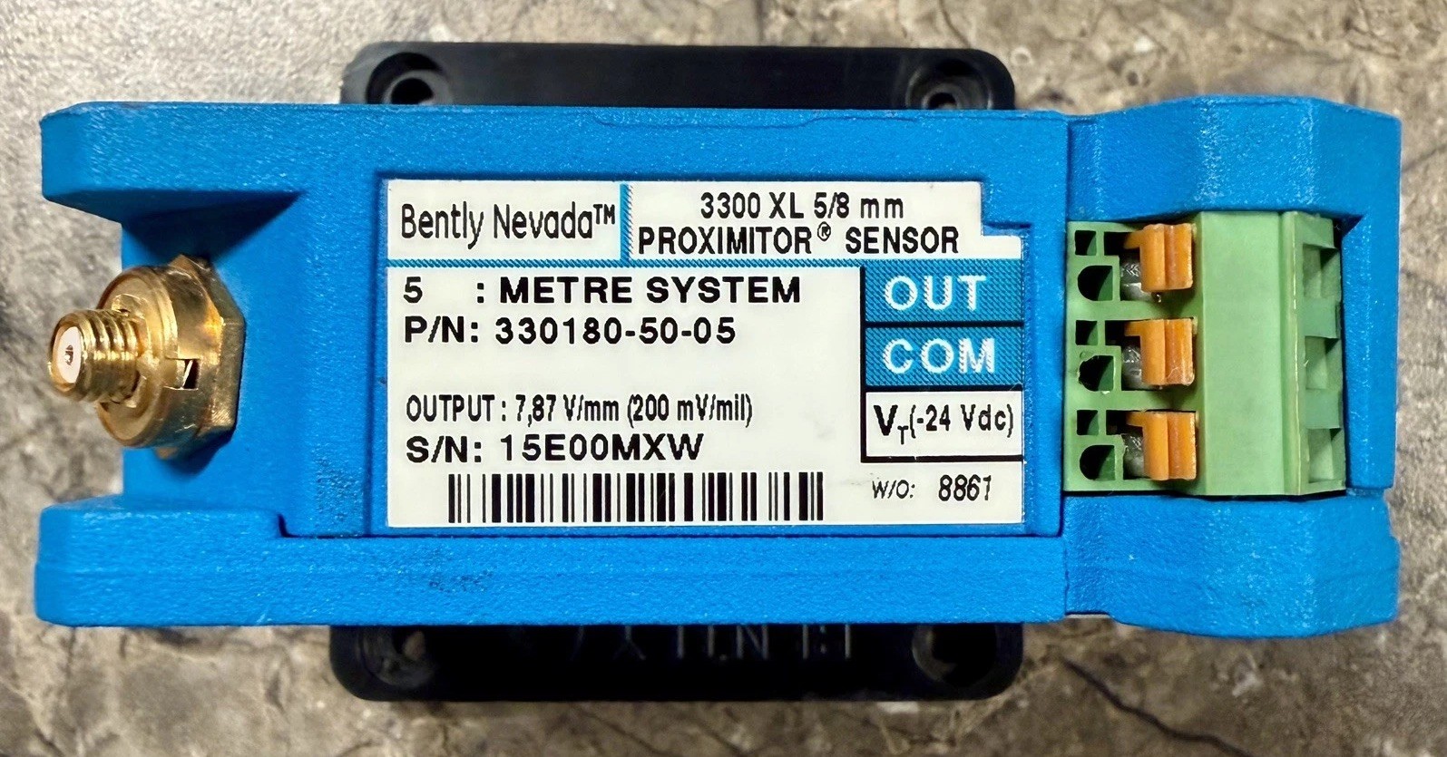 NEW Bently Nevada 330180-50-05 Proximity Sensor 3300 XL 5/8mm-FREE SHIPPING- NEW Bently Nevada 330180-50-05 Proximity Sensor 3300 XL 5/8mm-FREE SHIPPING-