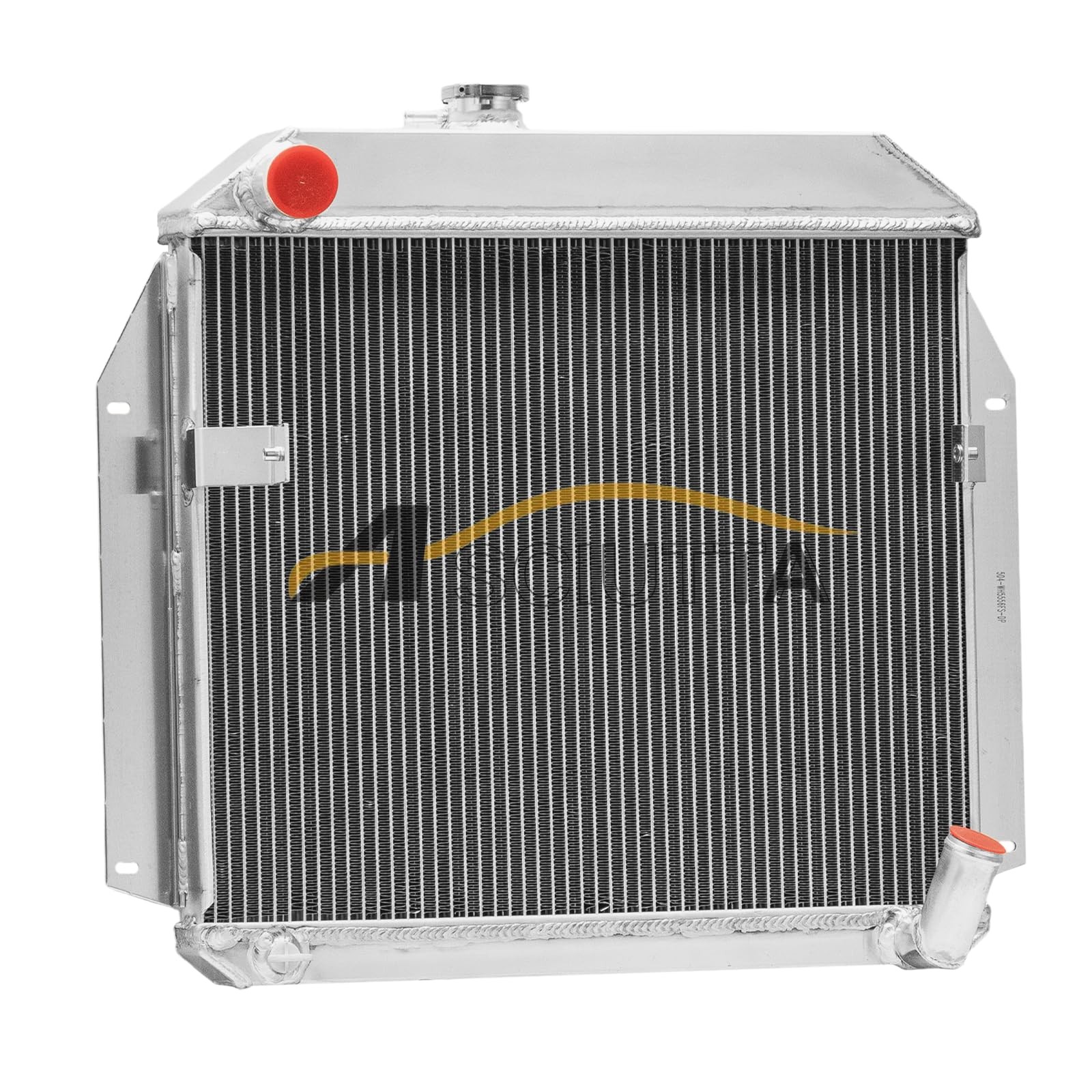 3 Rows Radiator for Plymouth 1955-1956 Belvedere Fury Savoy Suburban L6 V8 5556