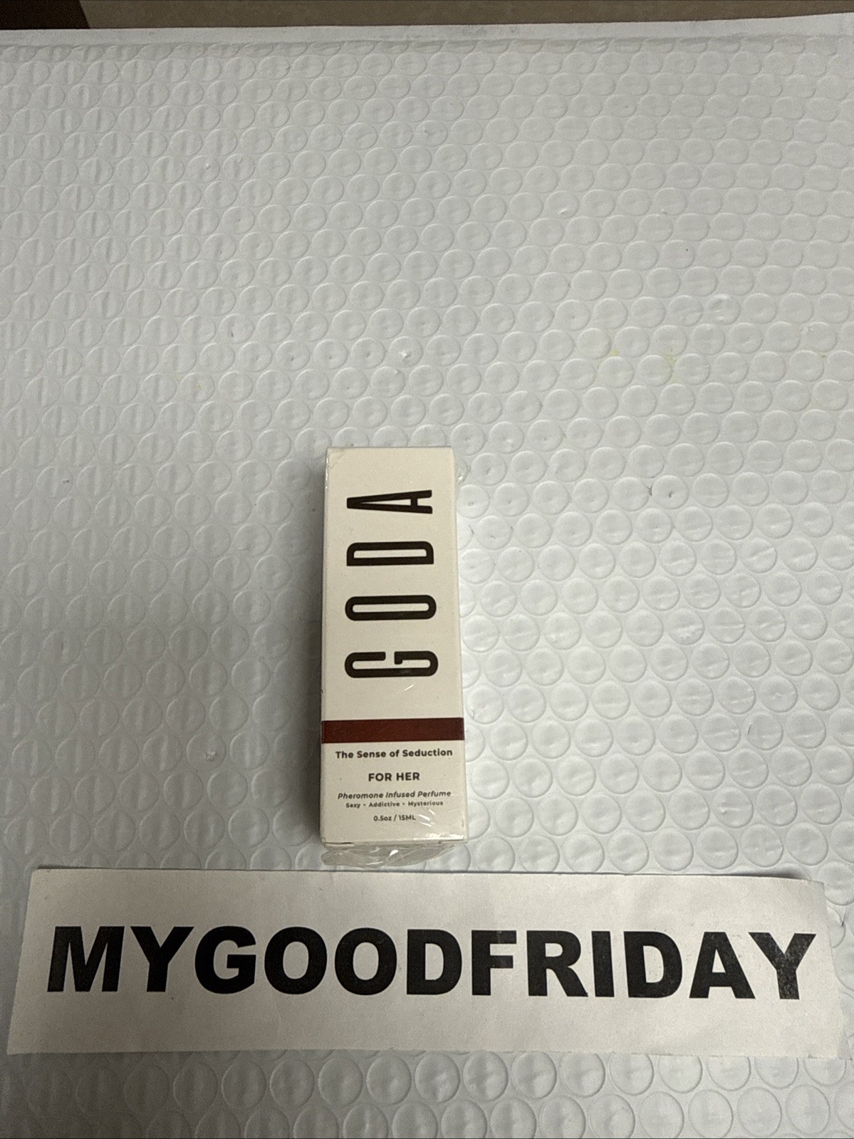 GODA Pheromones Perfume for Women – 15ml/0.50 fl. oz Sealed Pack GODA Pheromones Perfume for Women – 15ml/0.50 fl. oz Sealed Pack