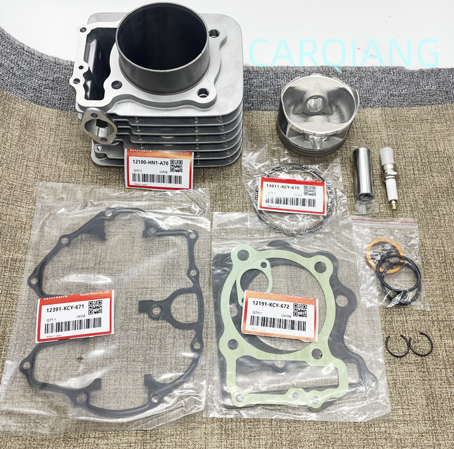 New Top End Rebuild Kit Cylinder Piston Fits For Honda TRX400EX XR400 1999‑2008