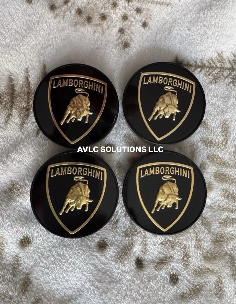 Genuine Lamborghini Huracan-urus-aventador Center Cap Hub Cap FULL SET 470601147