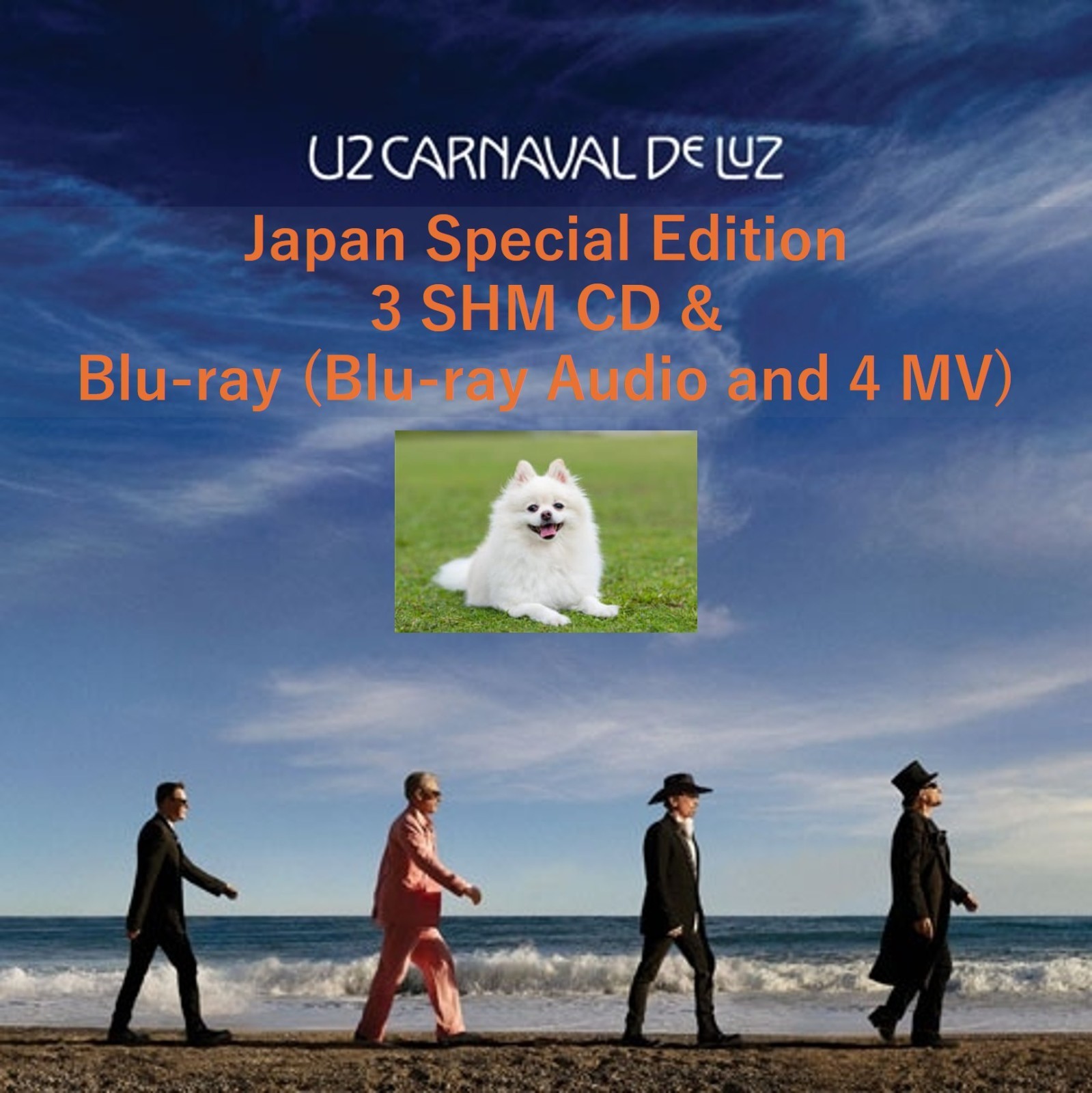 U2 Carnaval De Luz Japan Edition 3SHM CD＋Blu-Ray Bonus Tracks LTD PSL