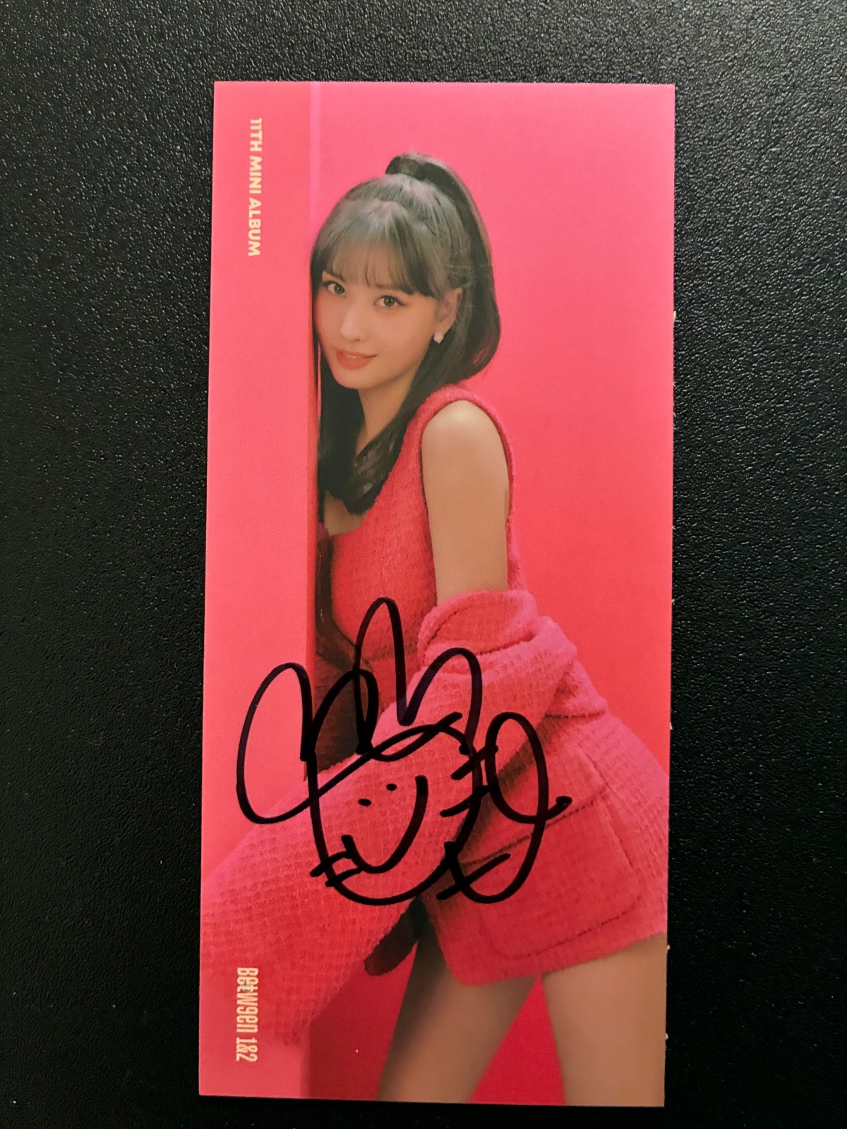 TWICE - Between 1&2 - SIGNED Albums - Choose Your Signed Member Bookmark Album