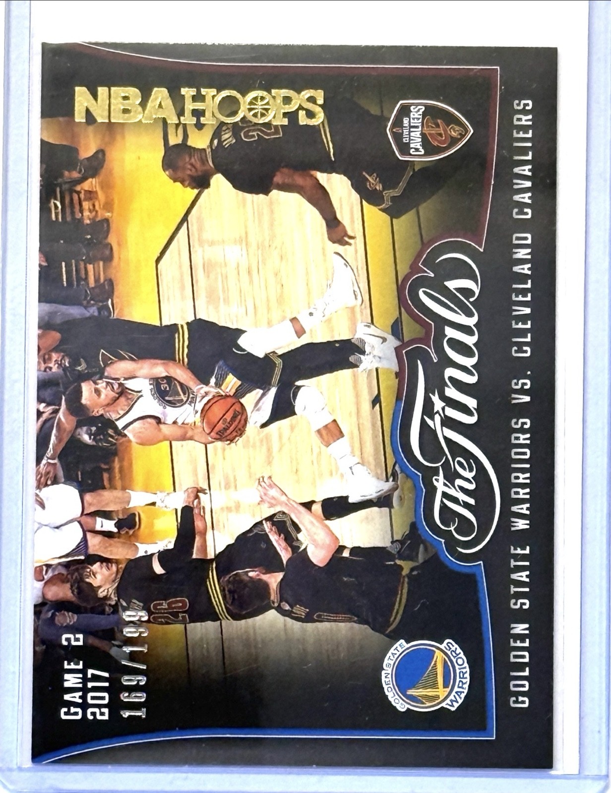 2017-18 Panini NBA Hoops - Road to the Finals The Finals Steph vs LeBron 76 /199 2017-18 Panini NBA Hoops - Road to the Finals The Finals Steph vs LeBron 76 /199