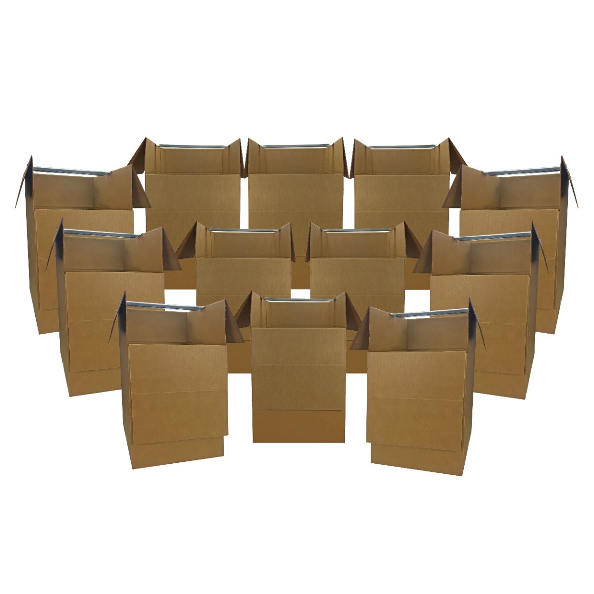 UBMOVE Wardrobe Boxes - Qty 12 Boxes w Bars - Moving Boxes
