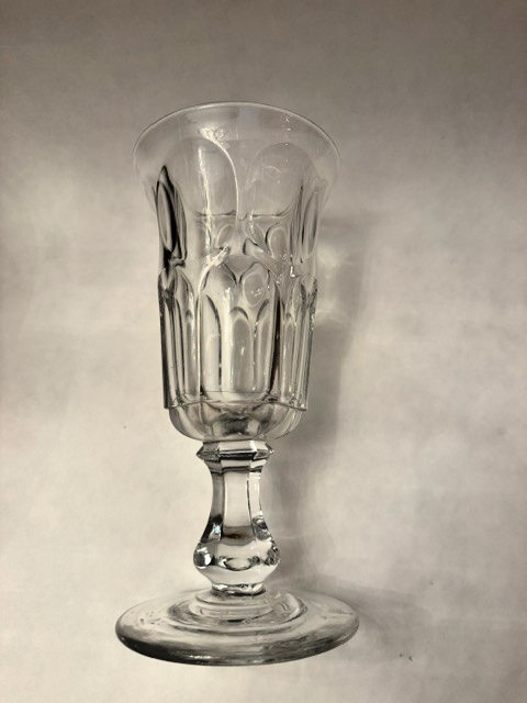 Antique EAPG New England Flint Glass Ashburton Celery Vase 9\ Antique EAPG New England Flint Glass Ashburton Celery Vase 9\