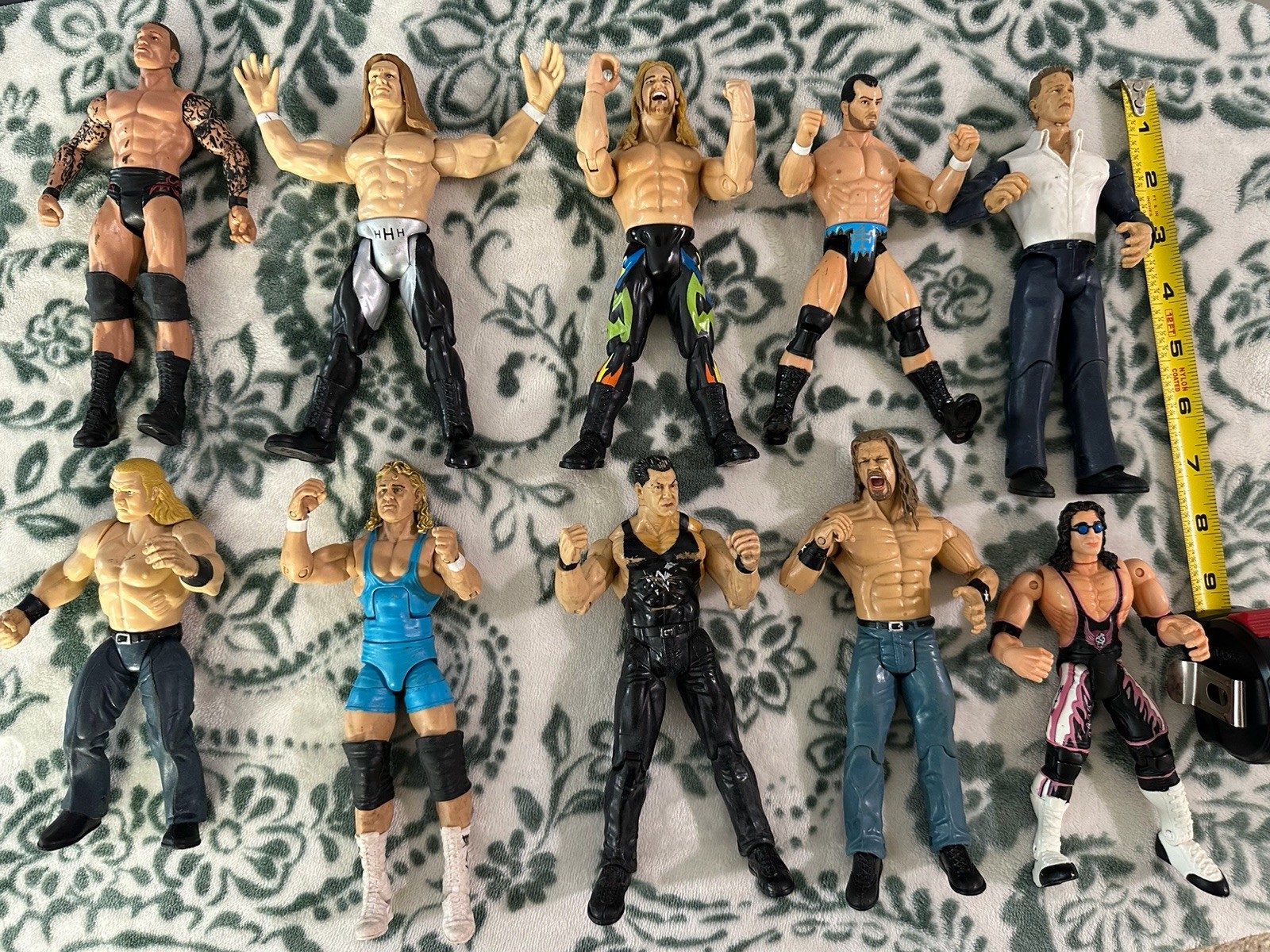 Lot of 10 Loose Vintage WWE / WWF Action Figures – Jakks Pacific Lot of 10 Loose Vintage WWE / WWF Action Figures – Jakks Pacific