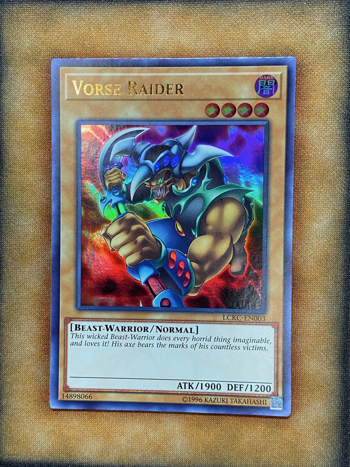 Yugioh Vorse Raider LCKC-EN003 Ultra Rare NM