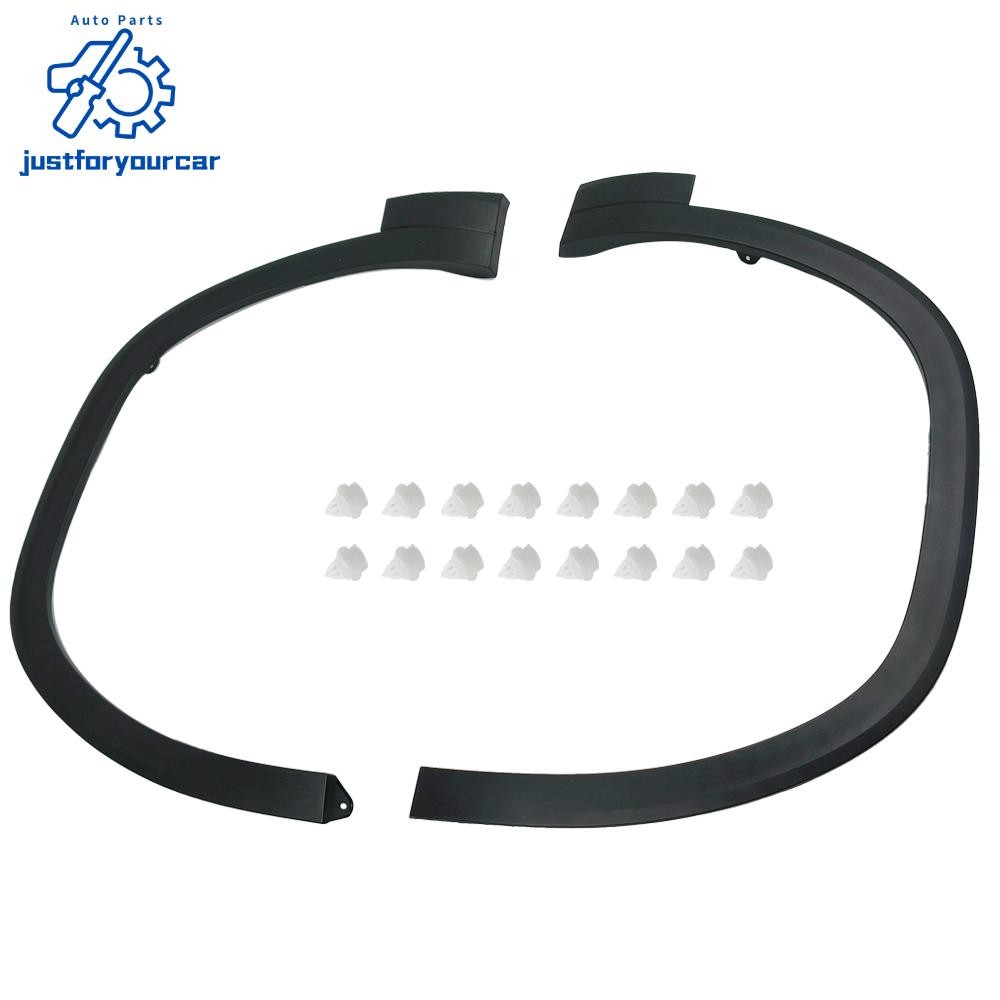 Pair Fender Flares Front Wheel Opening Molding For 2018-2021 Volkswagen Atlas