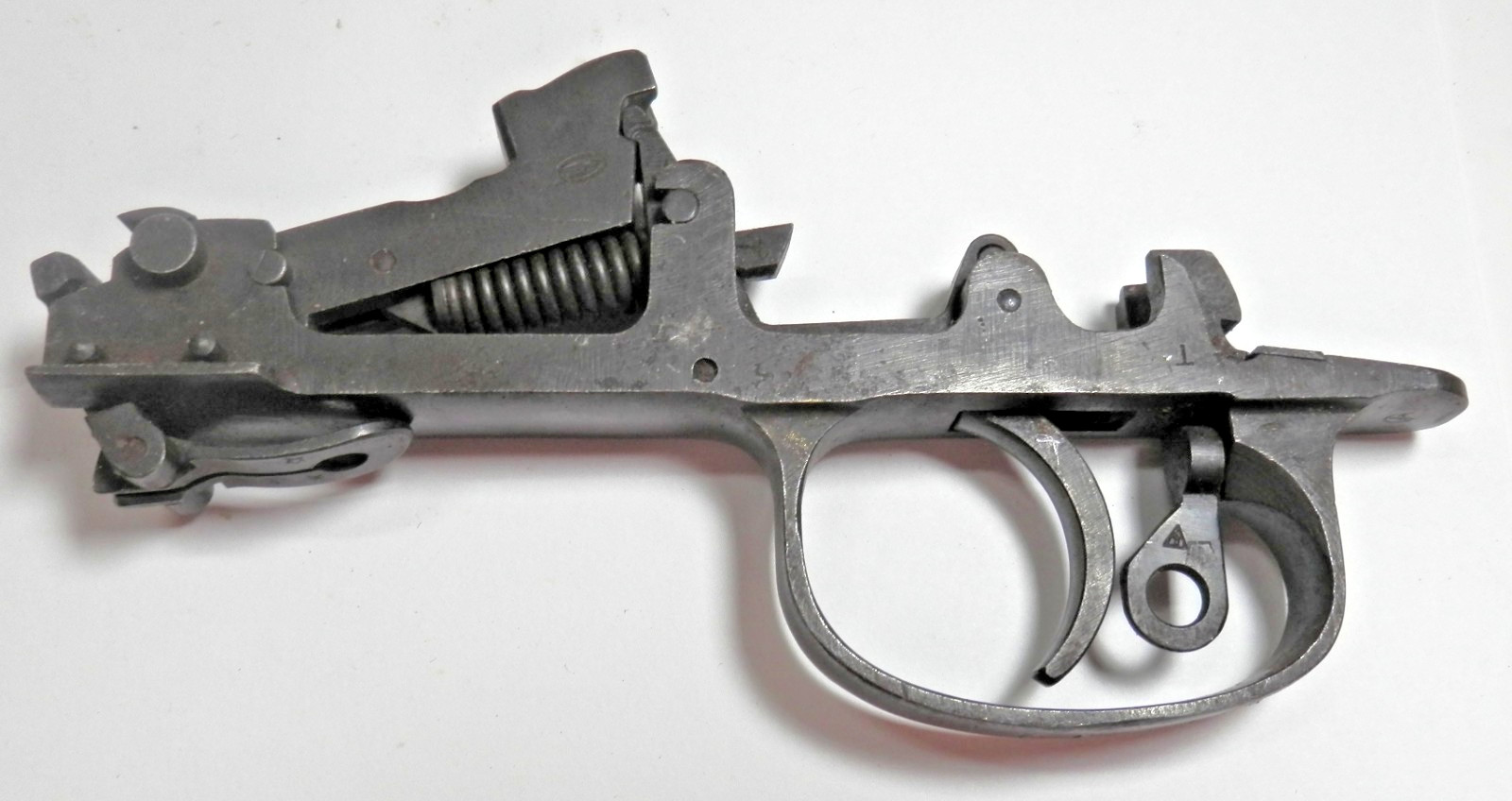 Original SVT-40 Russian WWII Trigger Group - marked rk 4578, T and symbols