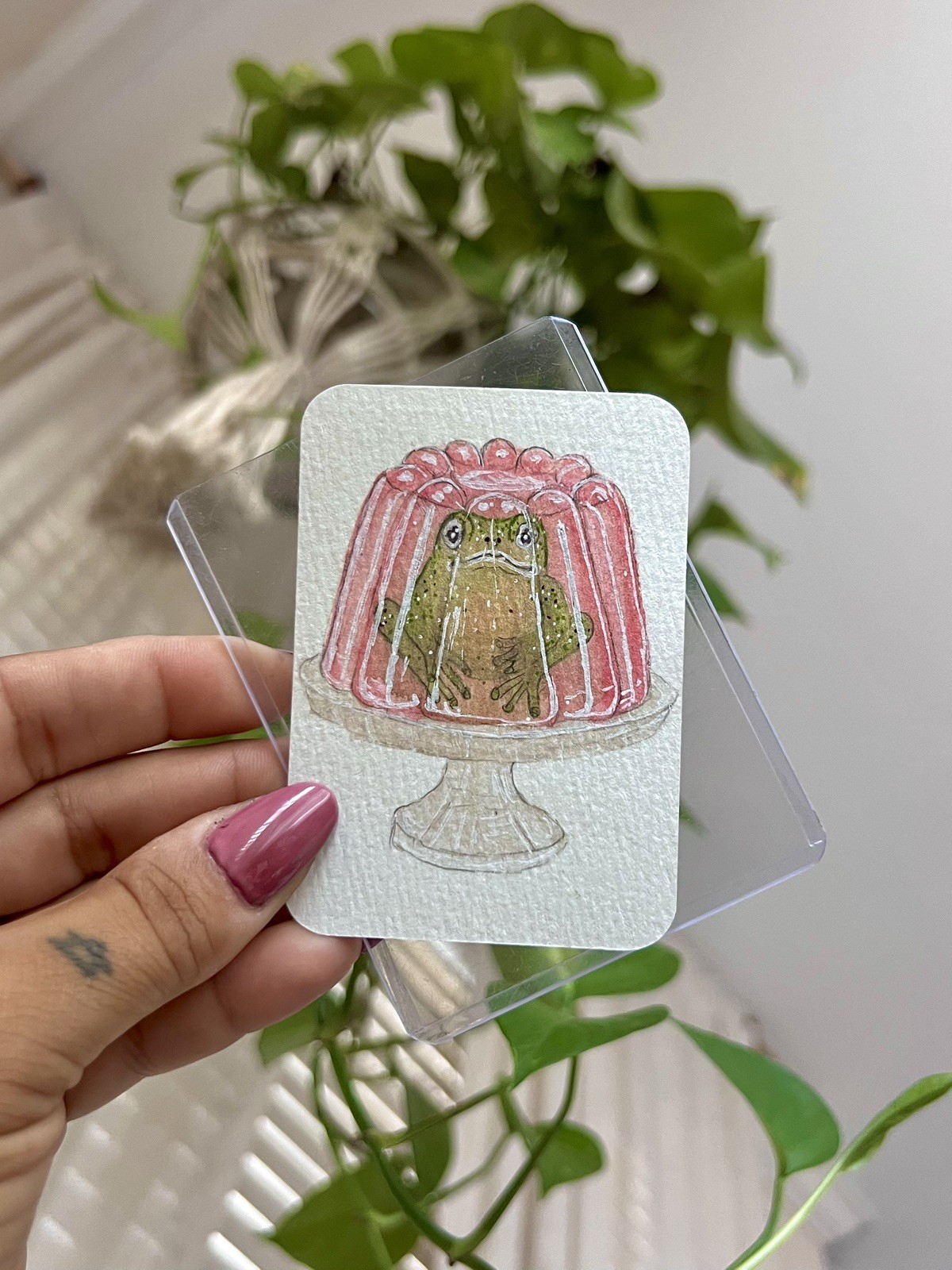 Original Hand-Painted Watercolor ACEO (Artist Trading Card)