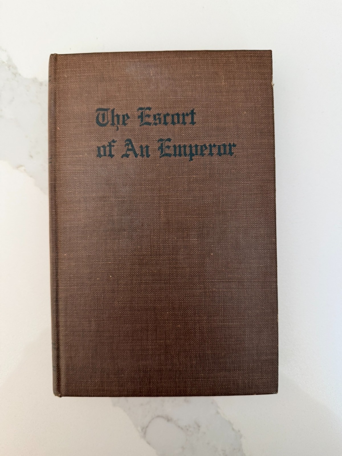 RARE Antique - Original Copy of The Escort of An Emperor (1910) H. O. Kohr