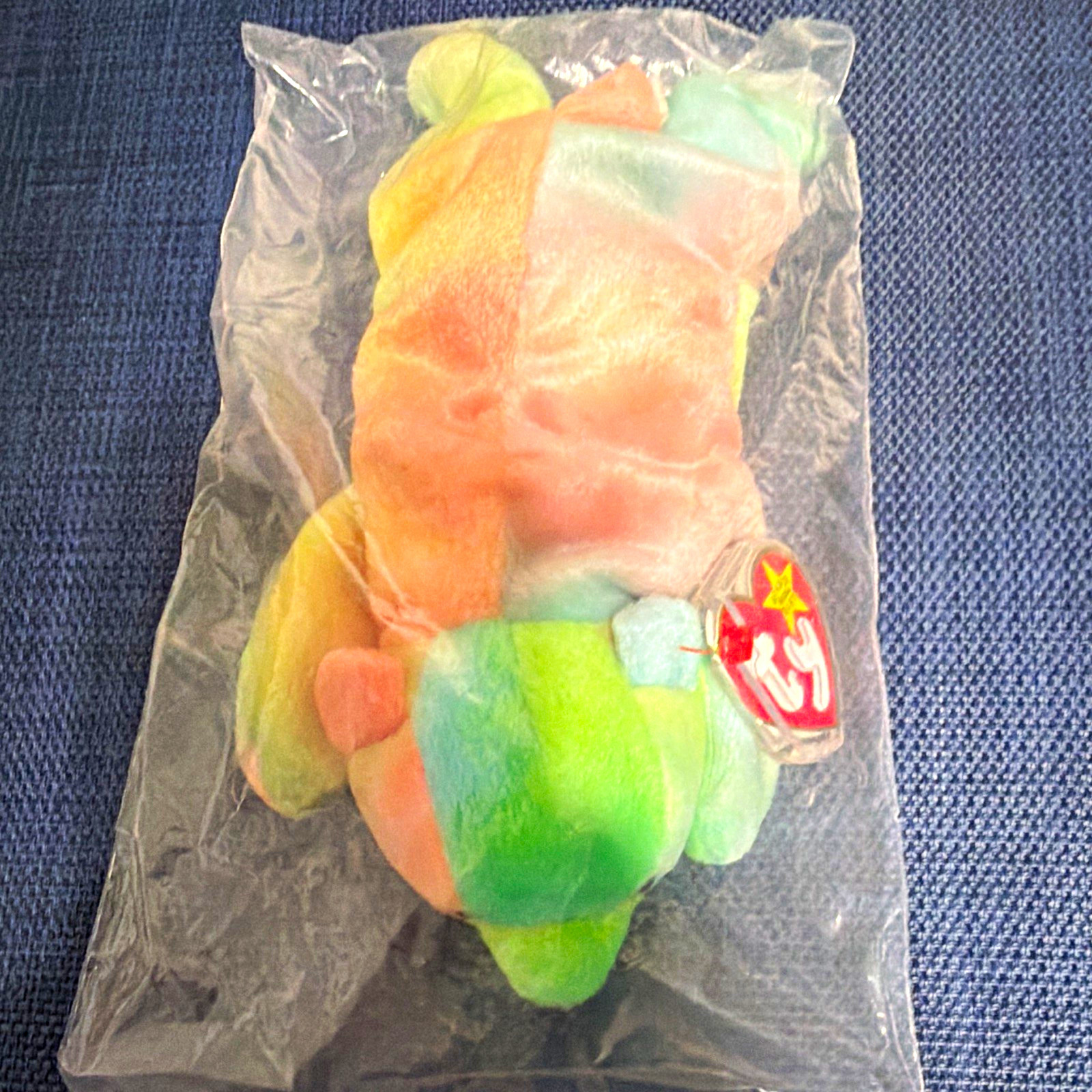 Ty Beanie Babies Original Pastel Tie-Dye Teddy Bear Sealed Bag Vintage 1999 Ty Beanie Babies Original Pastel Tie-Dye Teddy Bear Sealed Bag Vintage 1999