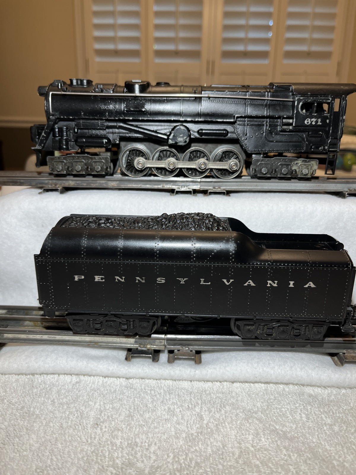 Lionel 671 Vintage O 6-8-6 Diecast Steam Turbine Locomotive with 2671W Tender