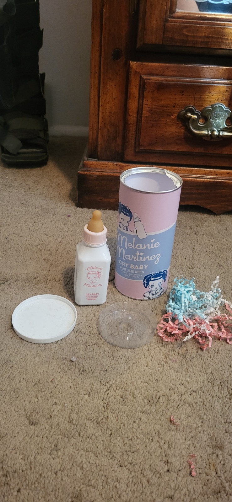 2025 Melanie Martinez Cry Baby Perfume Milk Spray Full Bottle EMPTY 2025 Melanie Martinez Cry Baby Perfume Milk Spray Full Bottle EMPTY