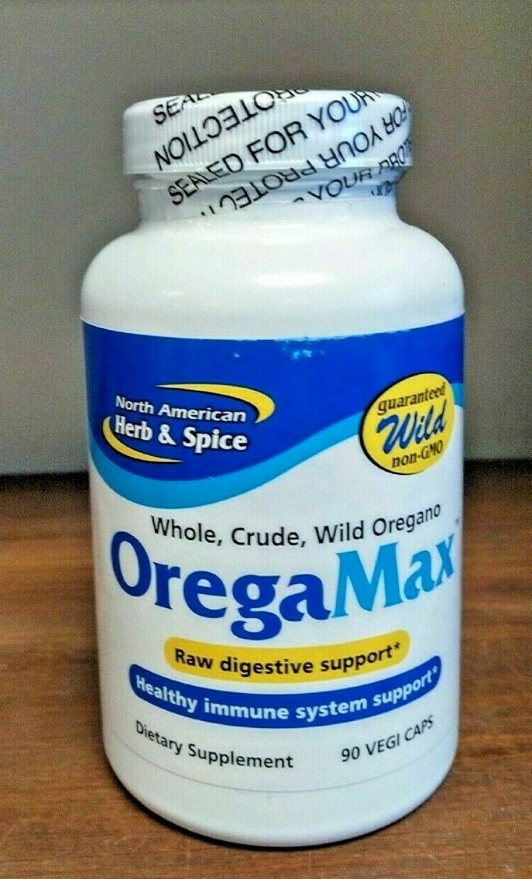 OregaMax North American Herb and Spice OregaMax 90 VegiCaps P73 Oregano Non-GMO OregaMax North American Herb and Spice OregaMax 90 VegiCaps P73 Oregano Non-GMO