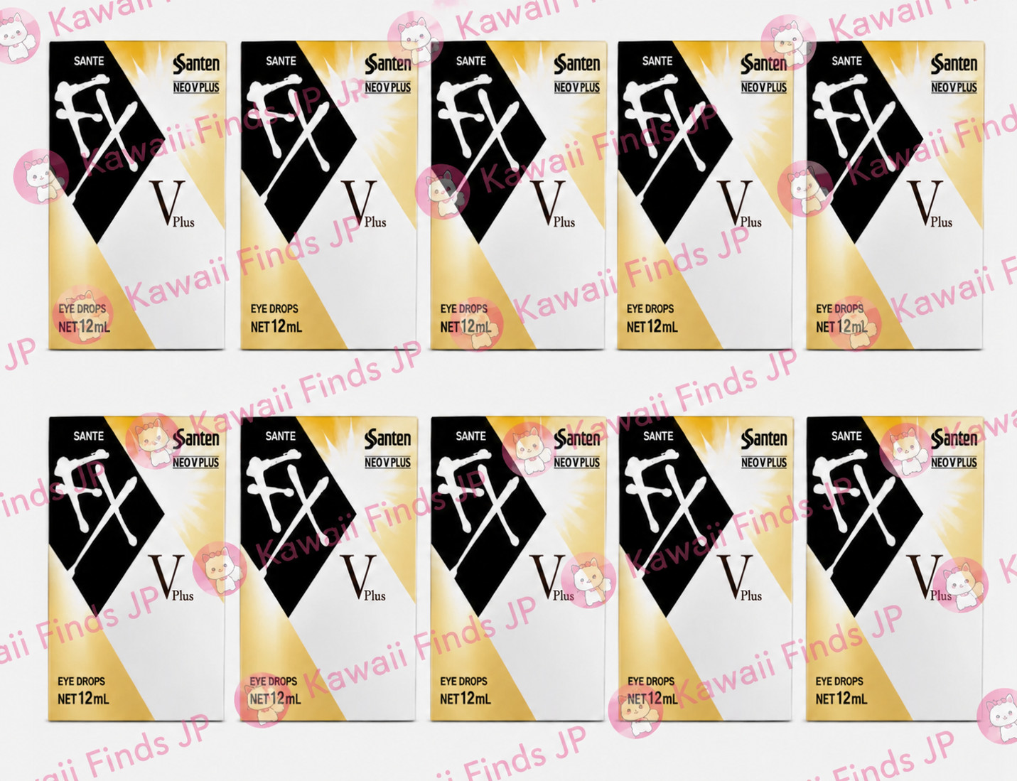 FXV Plus 10 packs