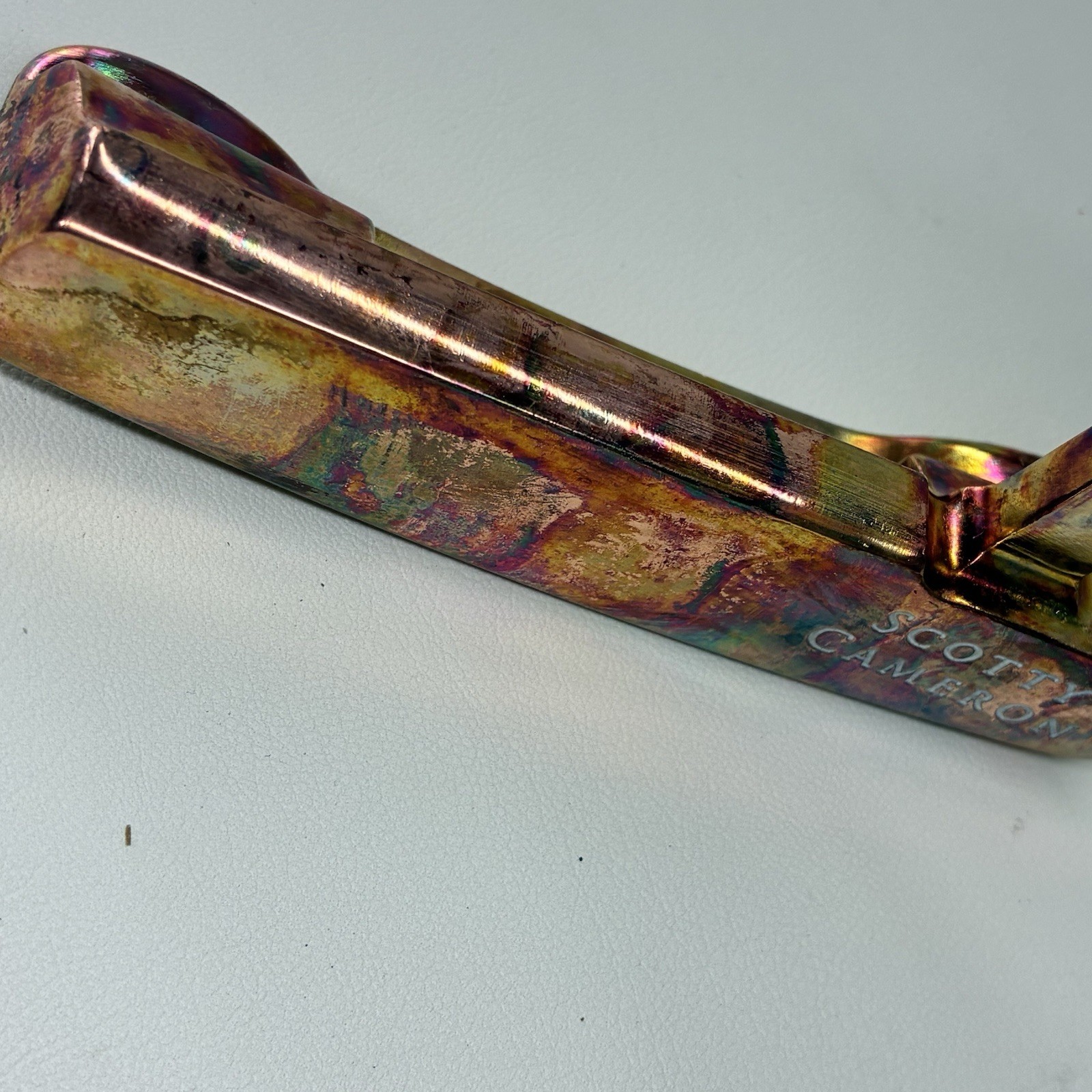 Scotty Cameron Gun Blue New Port Copper Oil Can Custom 35in RH Putter Scotty Cameron Gun Blue New Port Copper Oil Can Custom 35in RH Putter