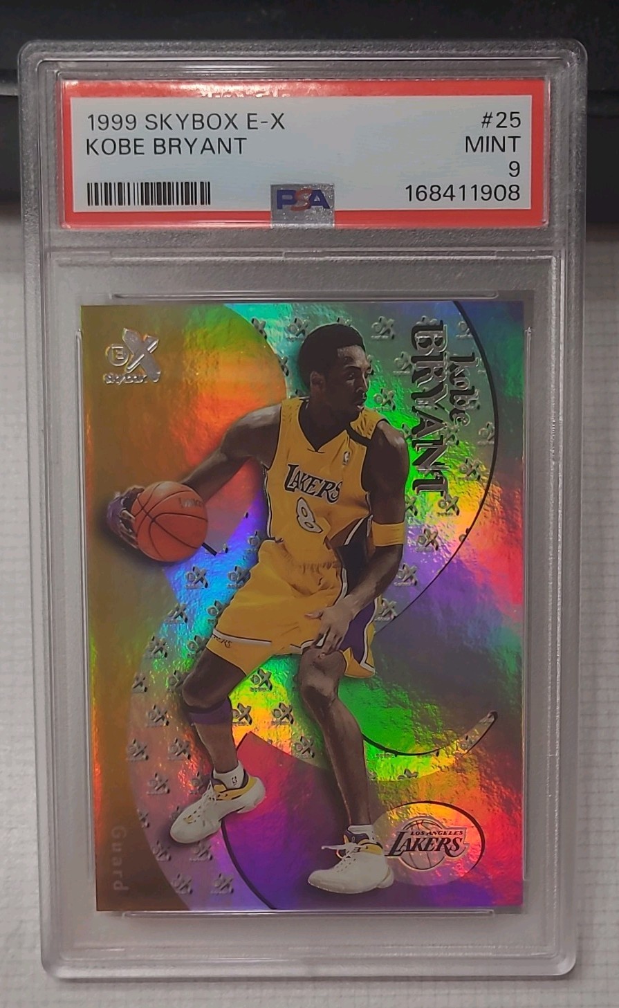 1999-00 Skybox E-X - Kobe Bryant #25 PSA MINT 9 LAKERS HOF 1999-00 Skybox E-X - Kobe Bryant #25 PSA MINT 9 LAKERS HOF