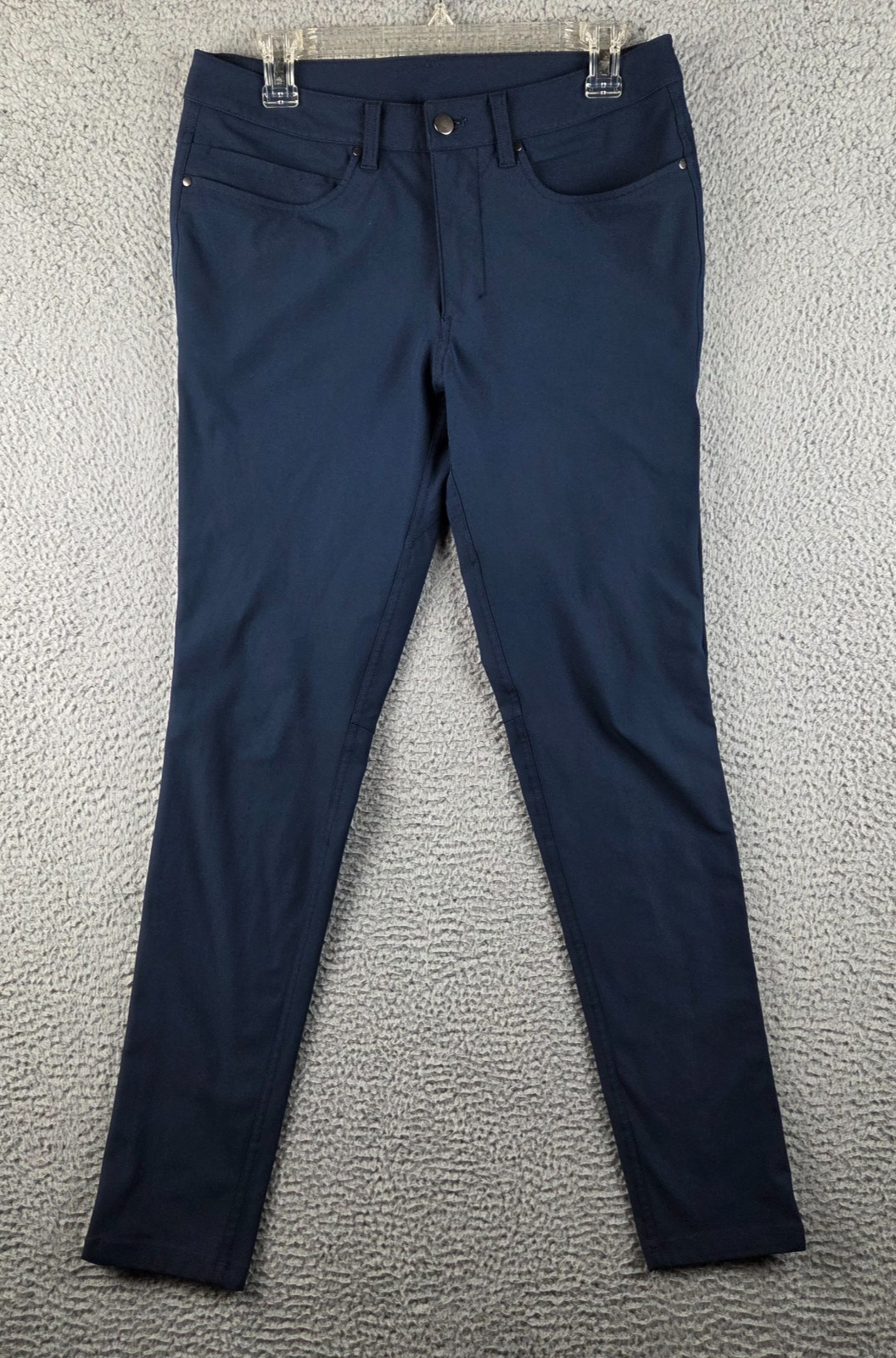 Lululemon ABC Pants Mens 30 (31x31) Blue Skinny Stretch Warpstreme LM5950S Lululemon ABC Pants Mens 30 (31x31) Blue Skinny Stretch Warpstreme LM5950S