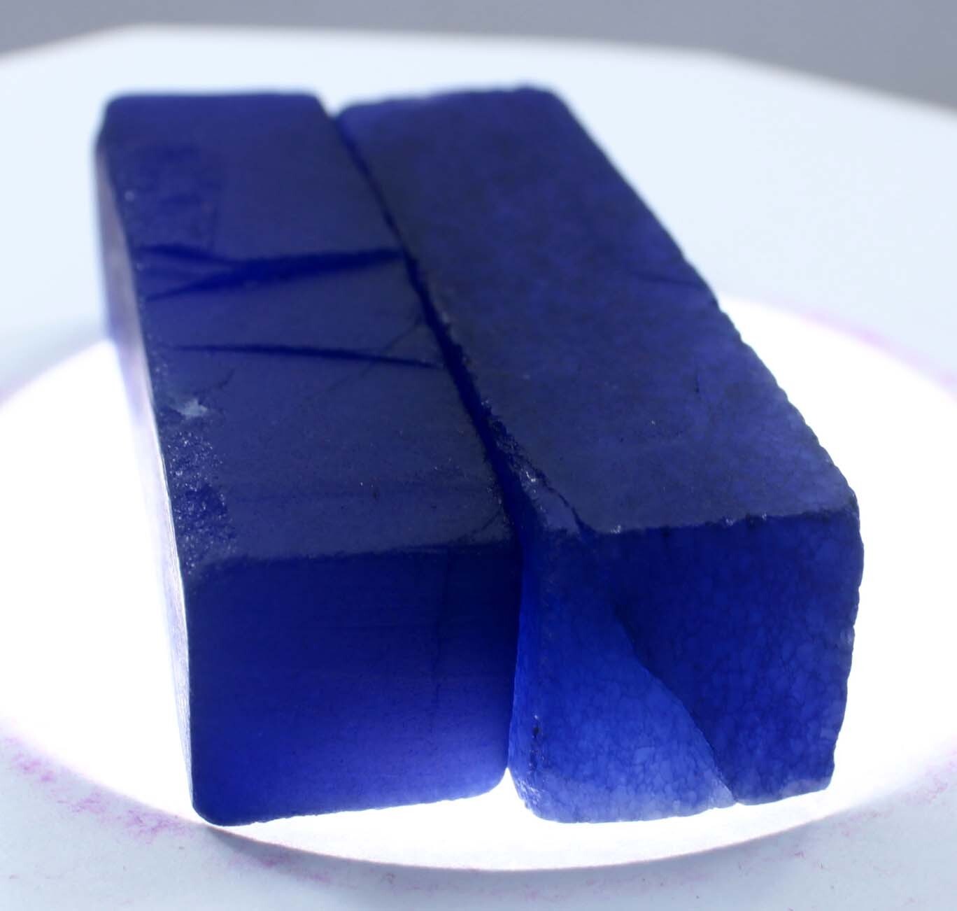 530 Ct Natural Sapphire Huge Rough Earth Mined Certified Blue Loose Gemstone 530 Ct Natural Sapphire Huge Rough Earth Mined Certified Blue Loose Gemstone