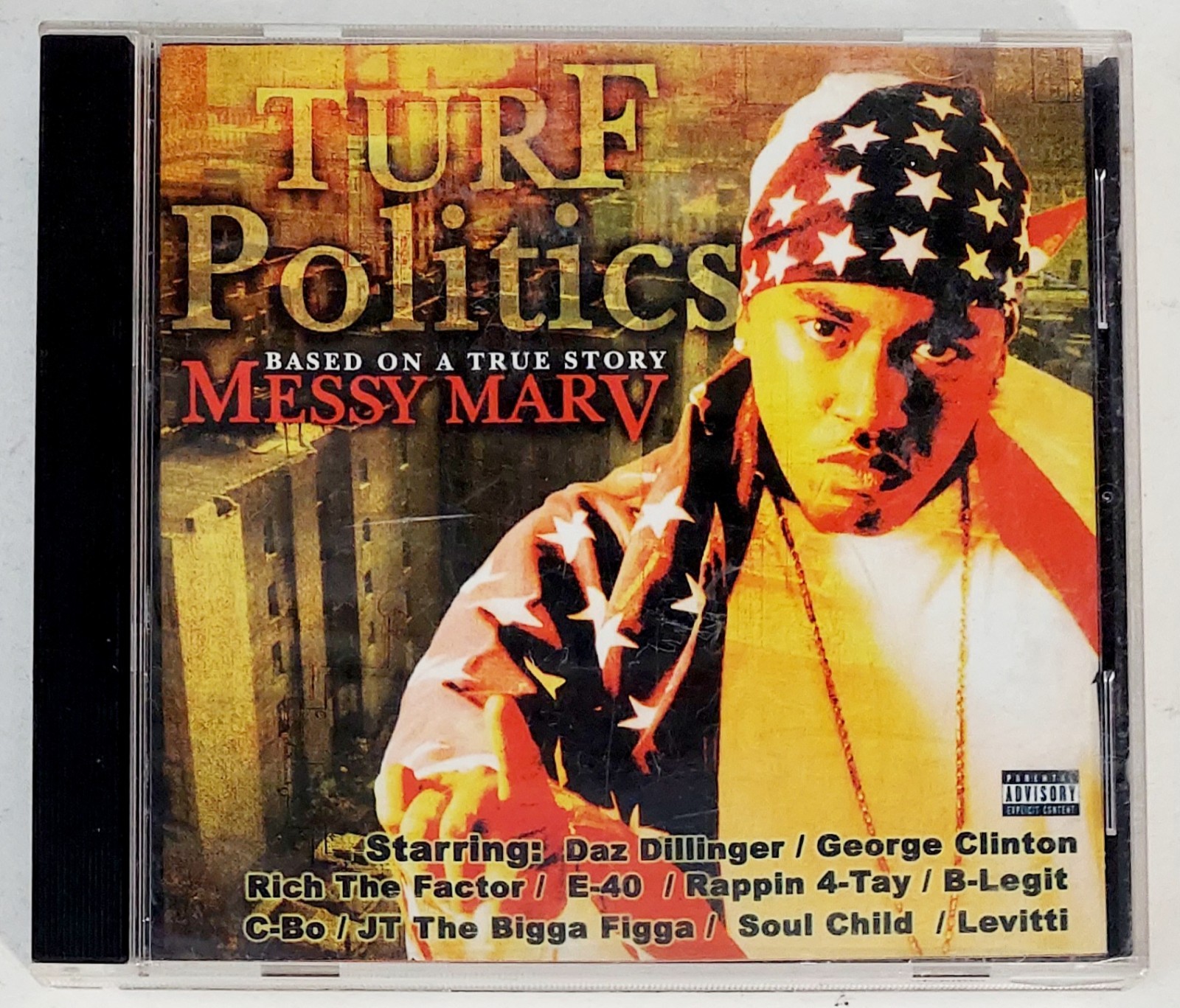 MESSY MARV - Turf Politics CD MESSY MARV - Turf Politics CD