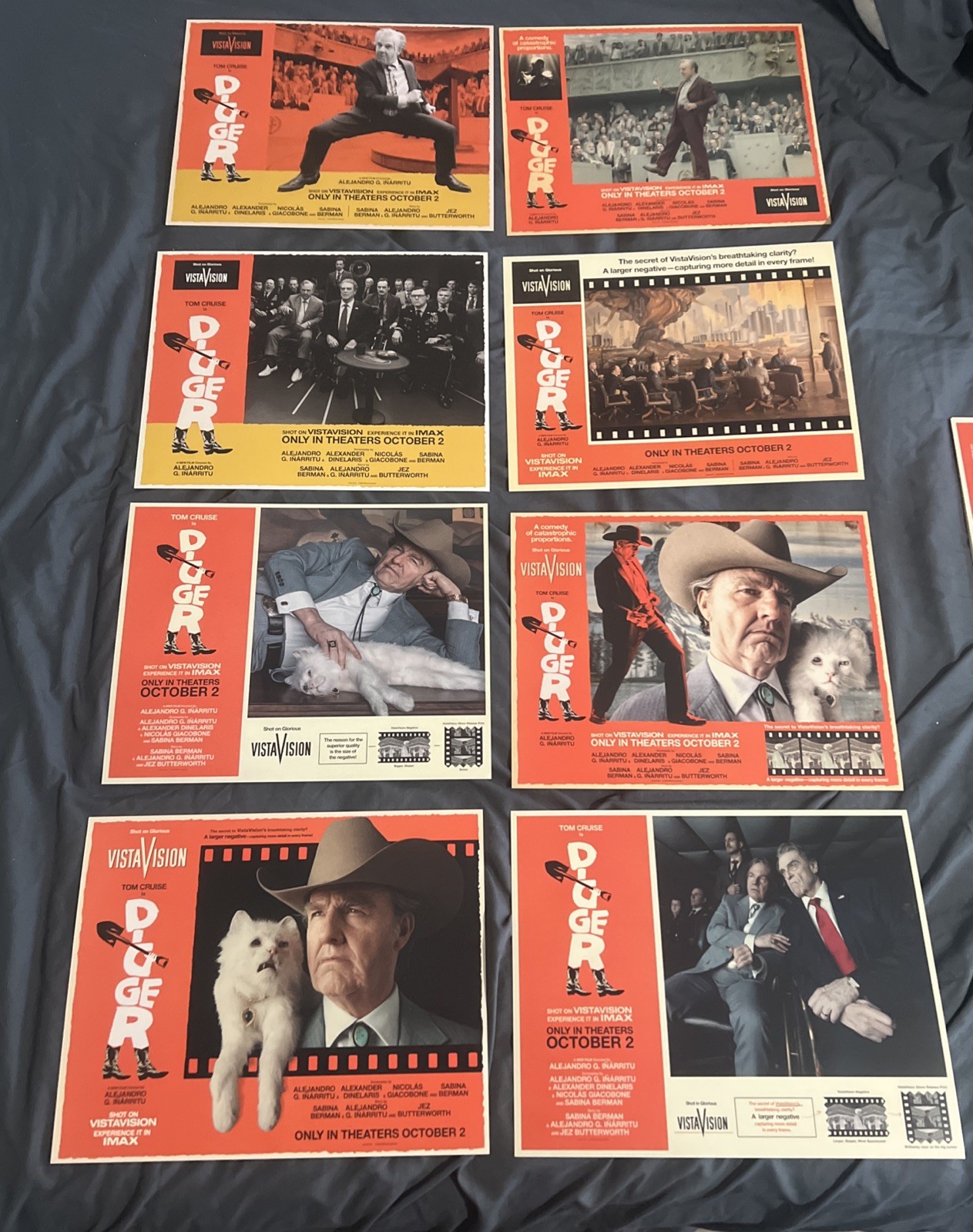 Tom Cruise Digger, Warner Brothers 11x14 Tom Cruise Digger, Warner Brothers 11x14