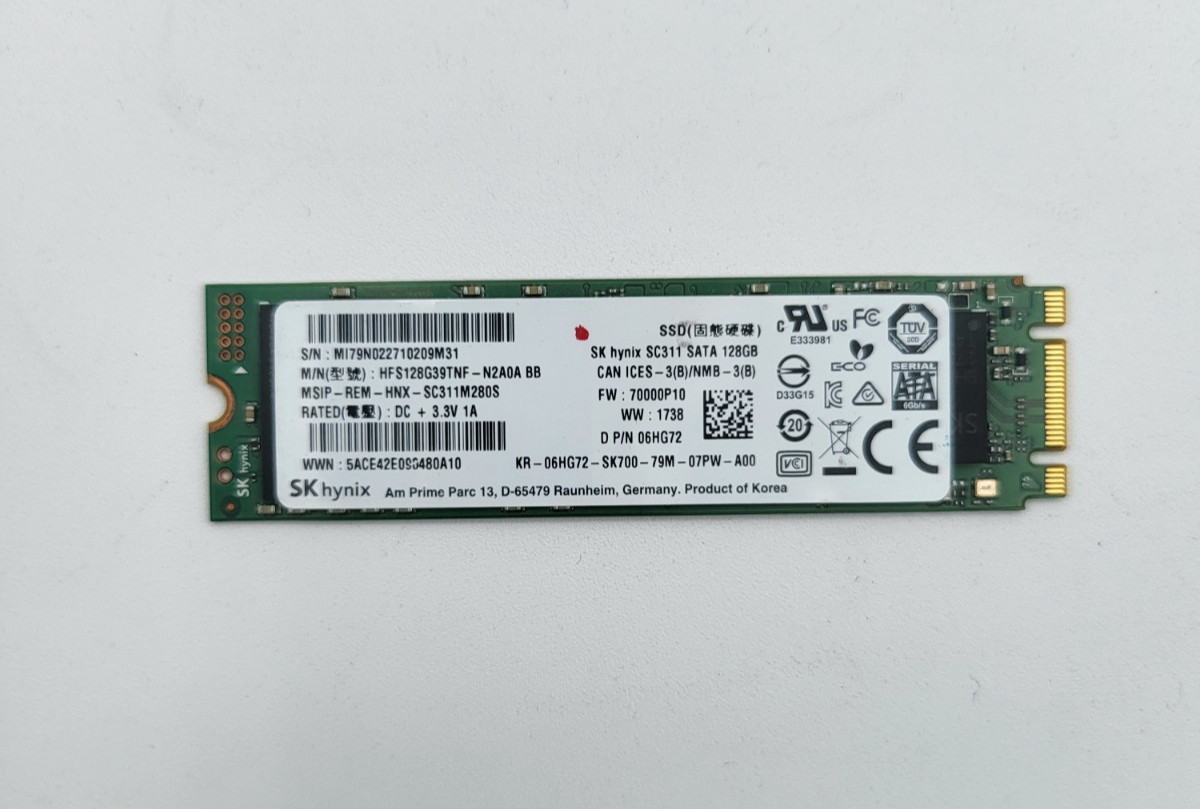 Hynix SC311 128GB M.2 2280 SATA III TLC SSD (HFS128G39TNF-N2A0A)