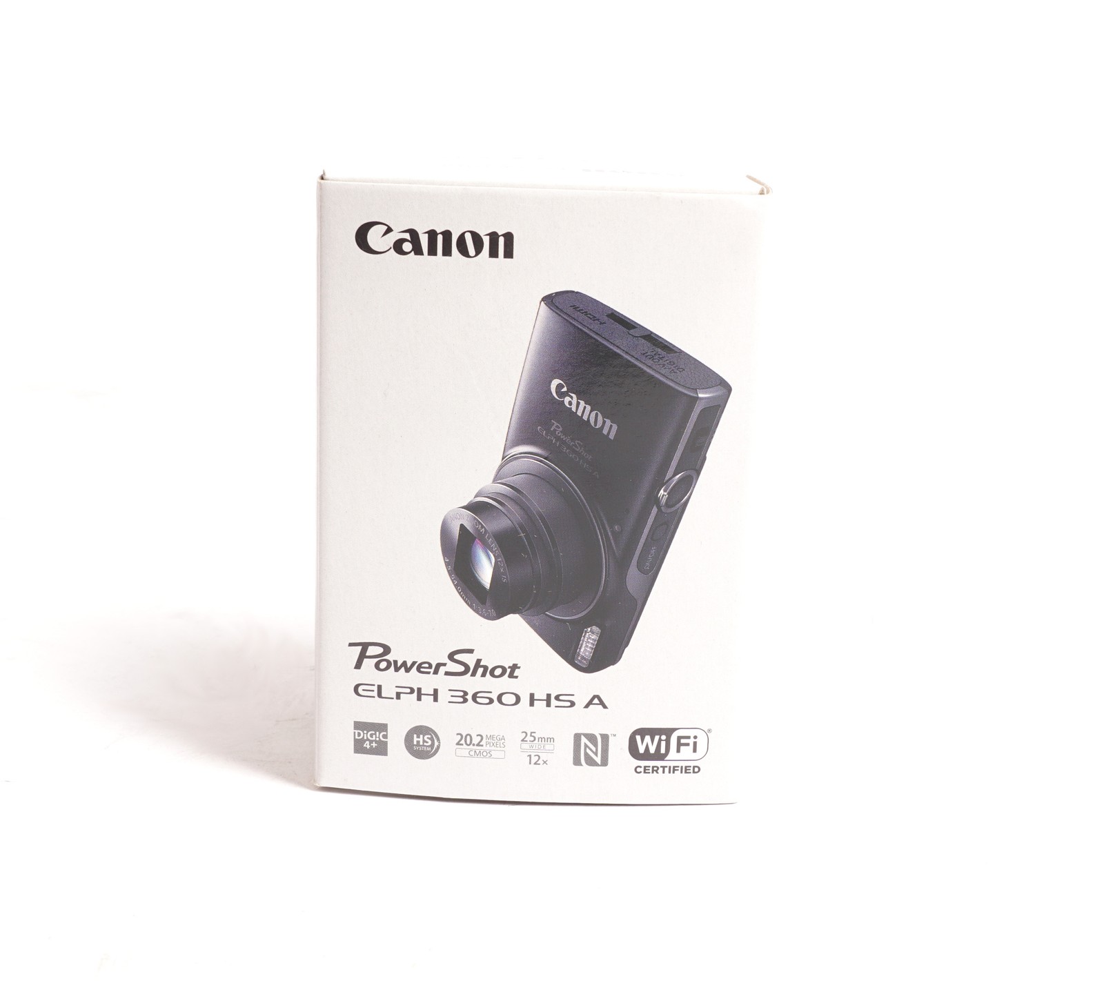 Canon PowerShot ELPH 360 HS A 20.2MP FHD Digital Camera Bundle (Black)