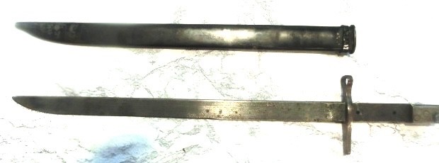 WW2 Japanese Type 30 Arisaka i Bayonet w/Scabbard WW2 Japanese Type 30 Arisaka i Bayonet w/Scabbard