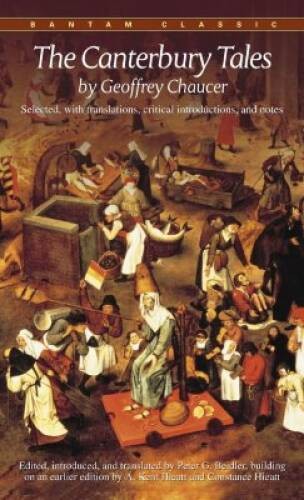 The Canterbury Tales (Bantam Classics) - Paperback By Geoffrey Chaucer - GOOD
