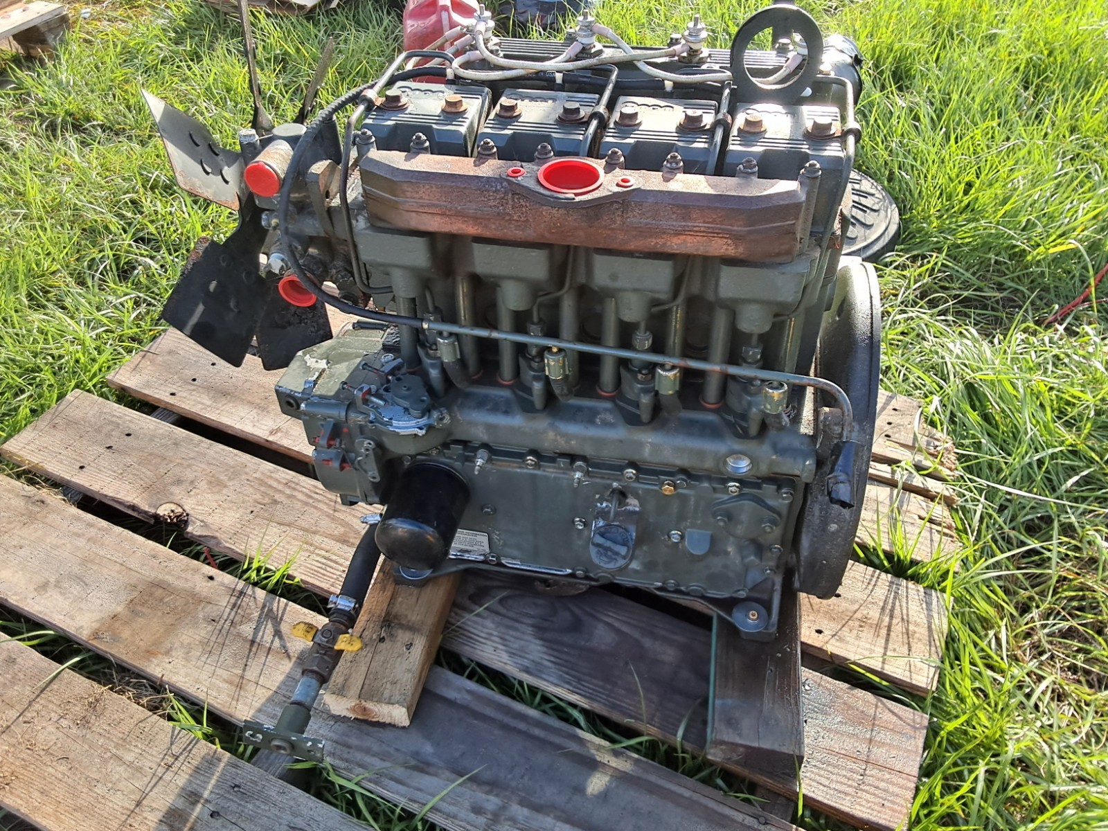 MEP 803A diesel engine, Onan Engine, Lister Petter LPW4, Low Hour MEP 803A diesel engine, Onan Engine, Lister Petter LPW4, Low Hour