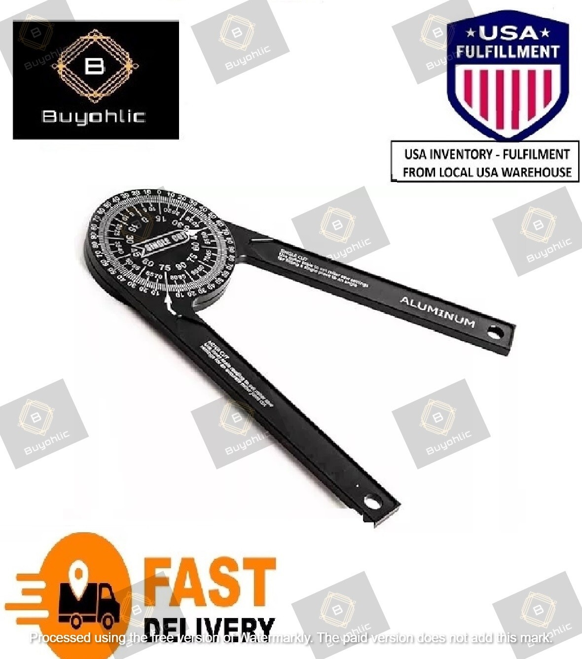 7'' Inch Miter Saw Protractor- USA FULFILLED 7'' Inch Miter Saw Protractor- USA FULFILLED