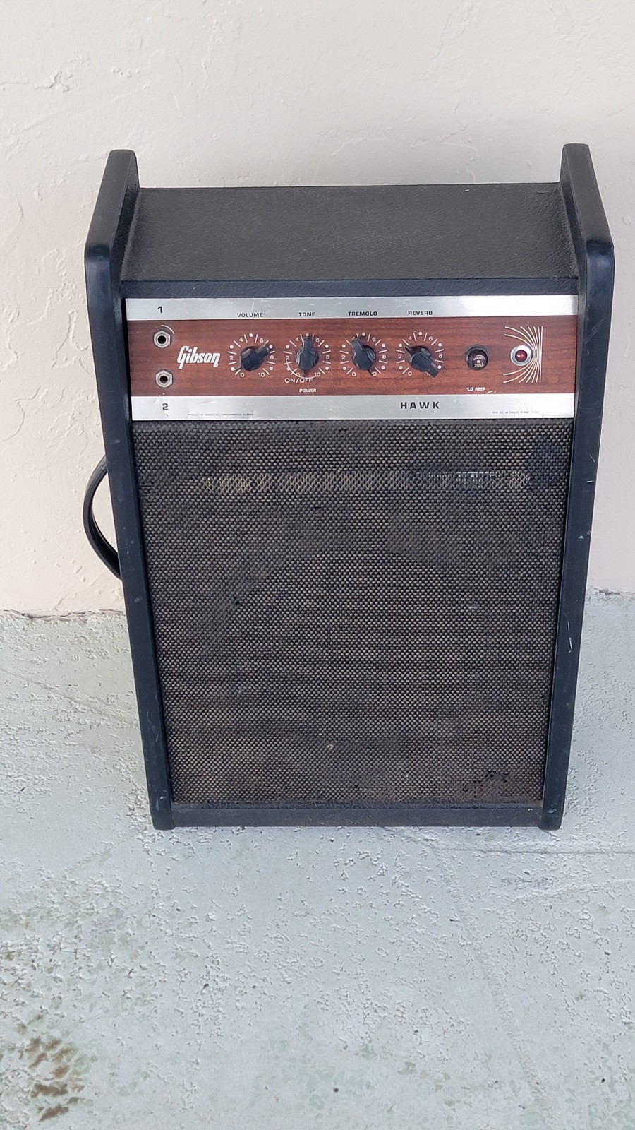 Vintage 1960\'s Gibson HAWK Tube Guitar Combo Amp