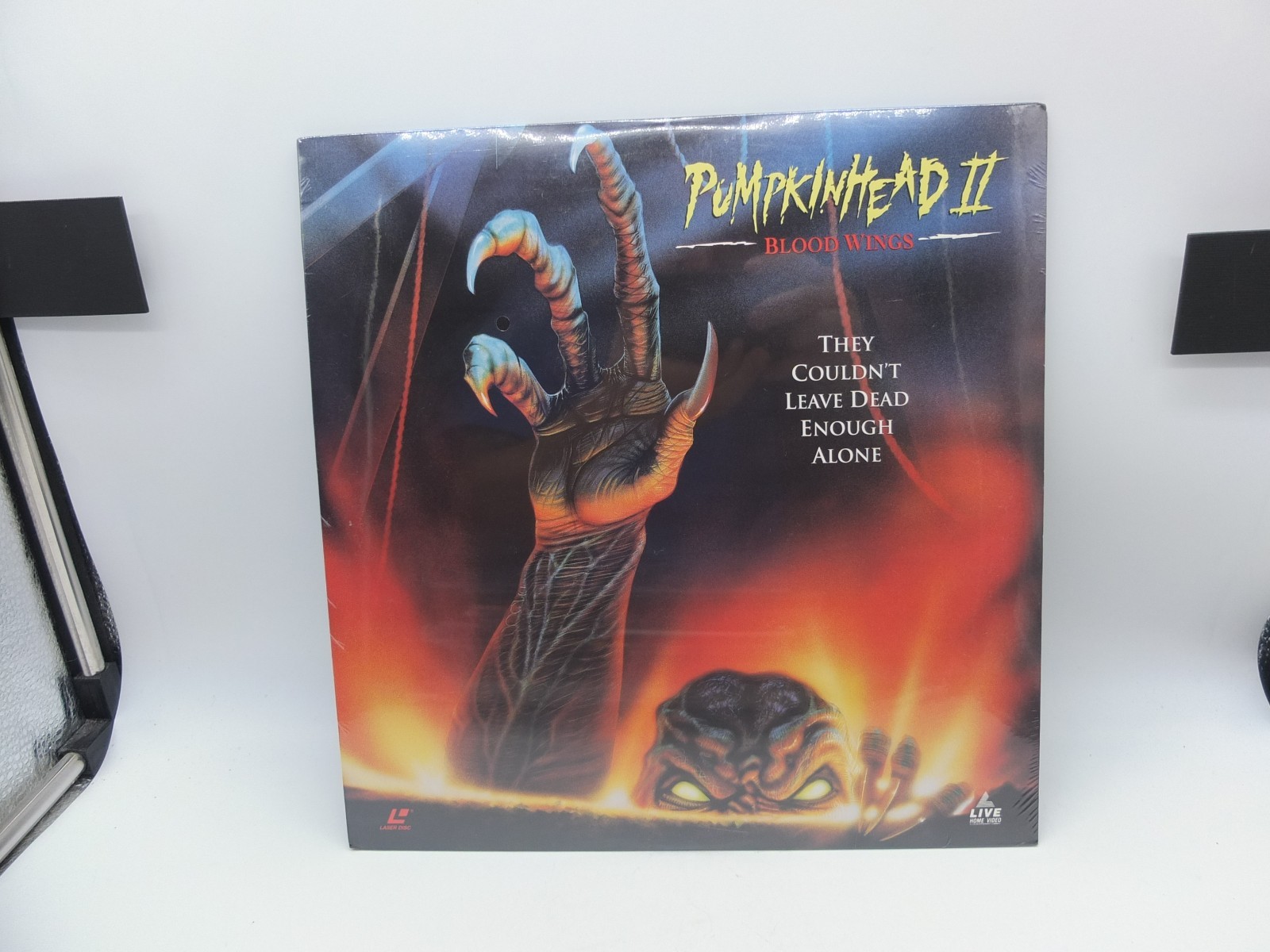 Pumpkinhead II Blood Wings Laserdisc 1994 Monster Horror LIVE Video SEALED Pumpkinhead II Blood Wings Laserdisc 1994 Monster Horror LIVE Video SEALED