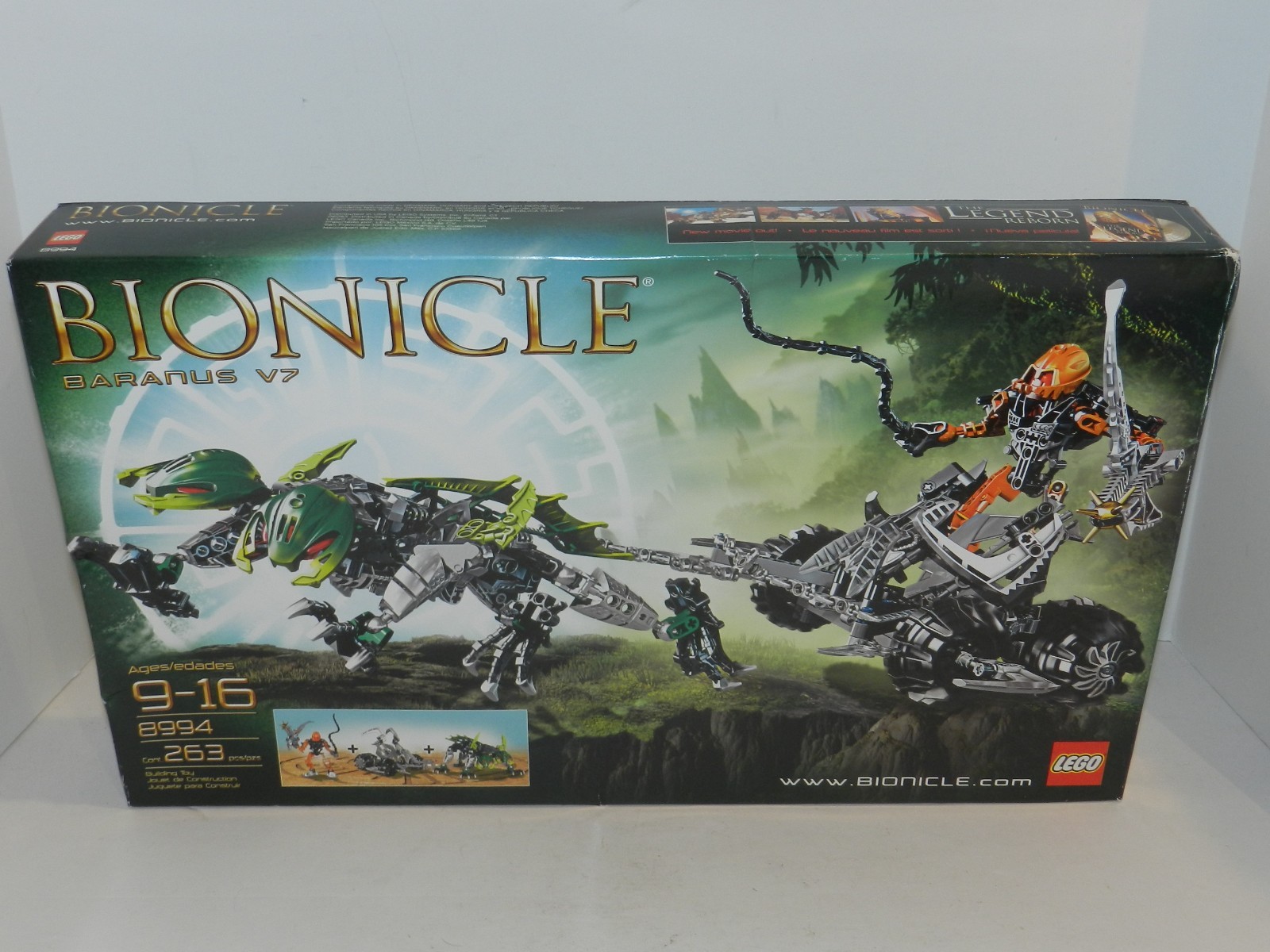 LEGO BIONICLE Baranus V7 Set 8994 BRAND NEW SEALED NIB NISB 1 OWNER LEGO BIONICLE Baranus V7 Set 8994 BRAND NEW SEALED NIB NISB 1 OWNER