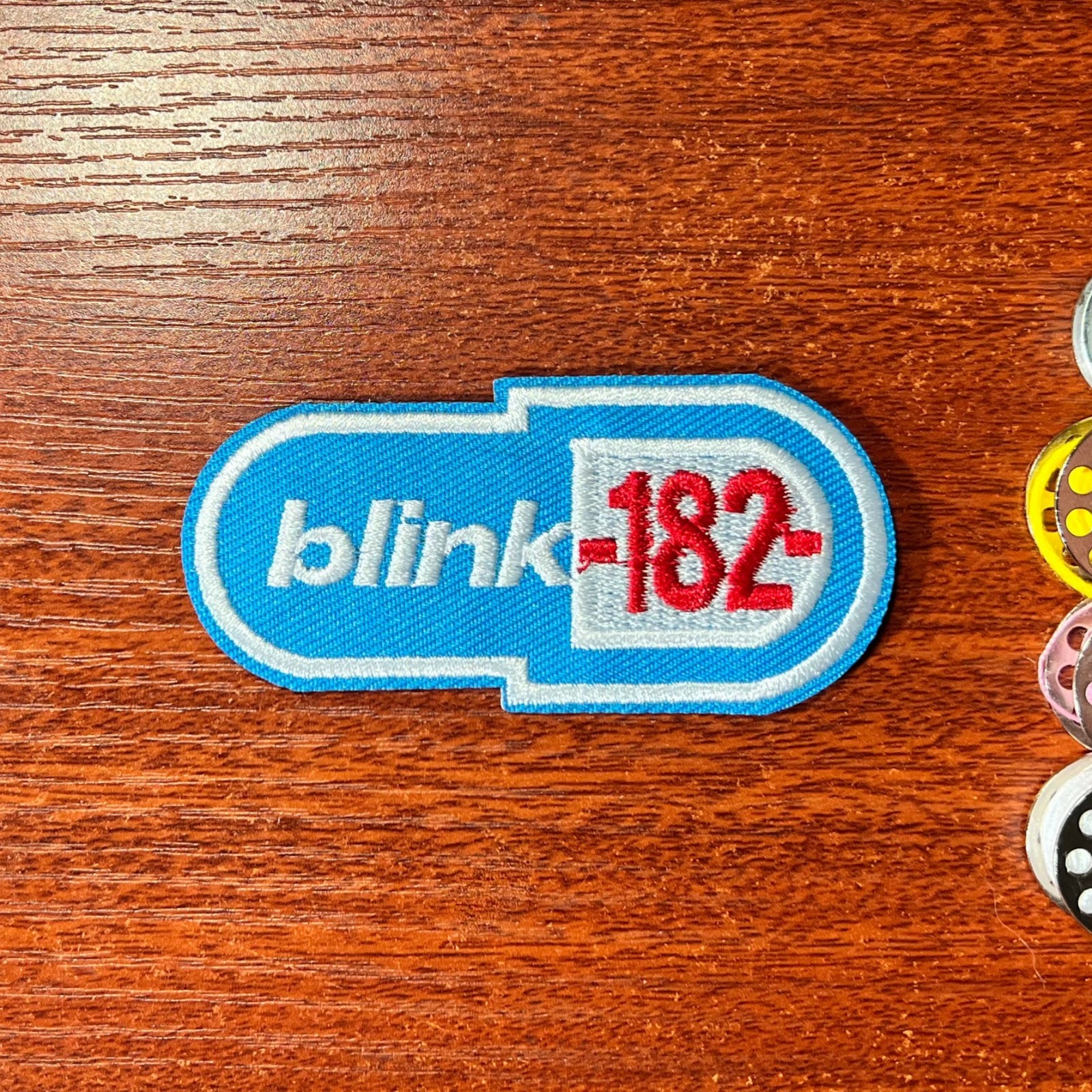Blink 182 Patch Enema Of The State Rock Punk Emo Embroidered Iron On 1.5x 3.25” Blink 182 Patch Enema Of The State Rock Punk Emo Embroidered Iron On 1.5x 3.25”