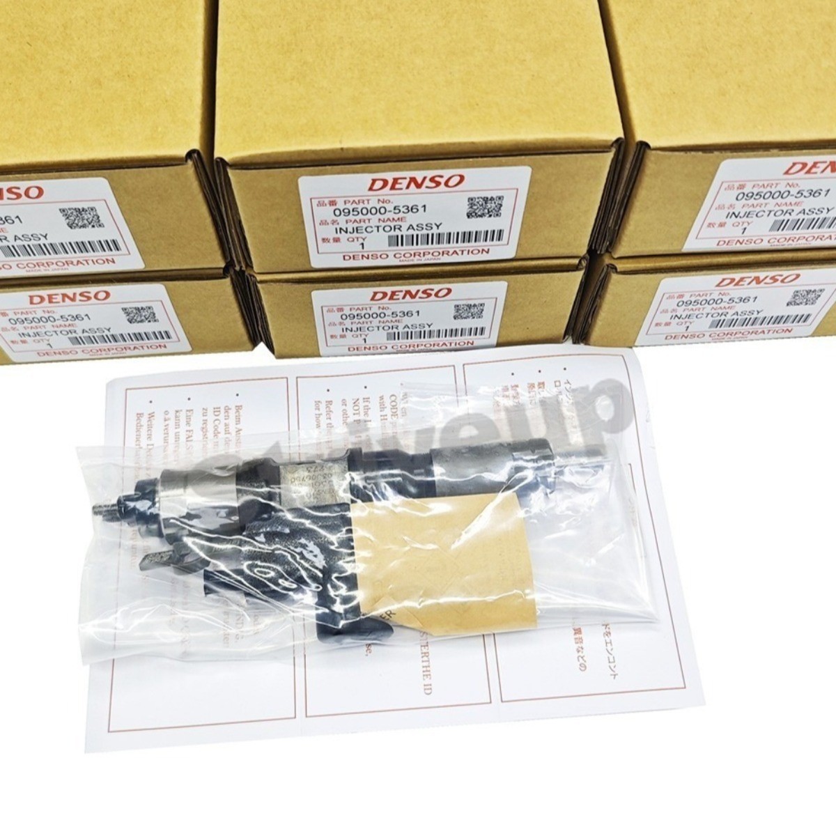 6PCS 095000-5361 Fuel Injector for Isuzu 6HK1 7.8L Engine GMC T6500 FVR Trucks 6PCS 095000-5361 Fuel Injector for Isuzu 6HK1 7.8L Engine GMC T6500 FVR Trucks
