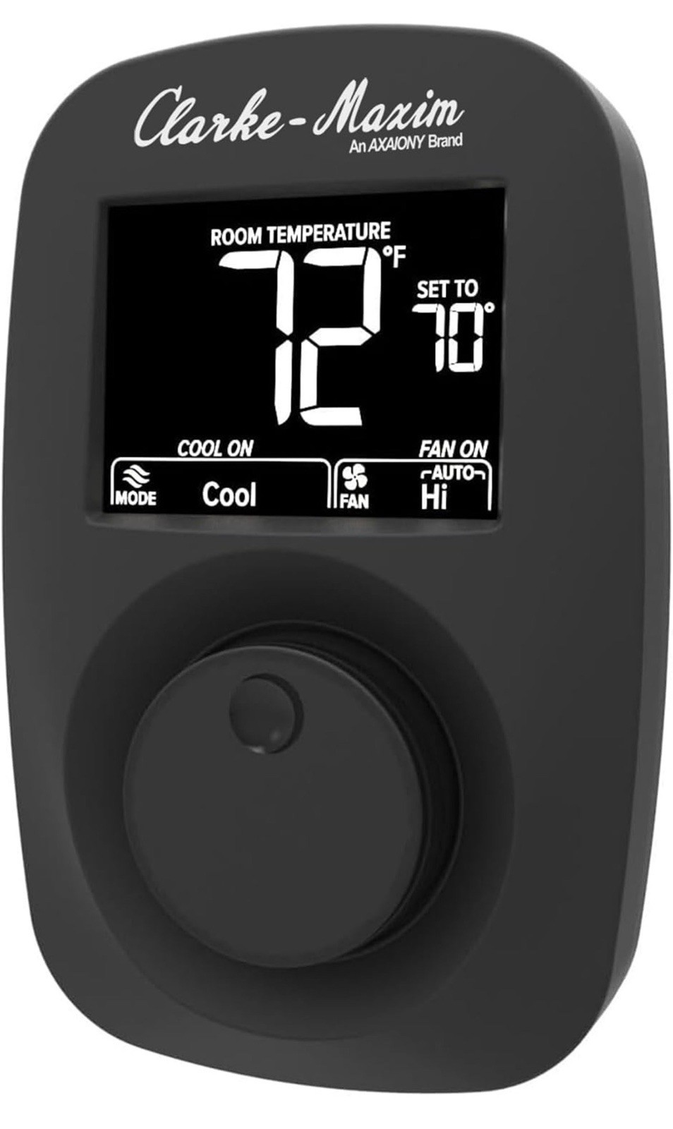 9420-381 Cooling & Heating Wall-Mounted Digital Thermostat - Easy Install- Black 9420-381 Cooling & Heating Wall-Mounted Digital Thermostat - Easy Install- Black