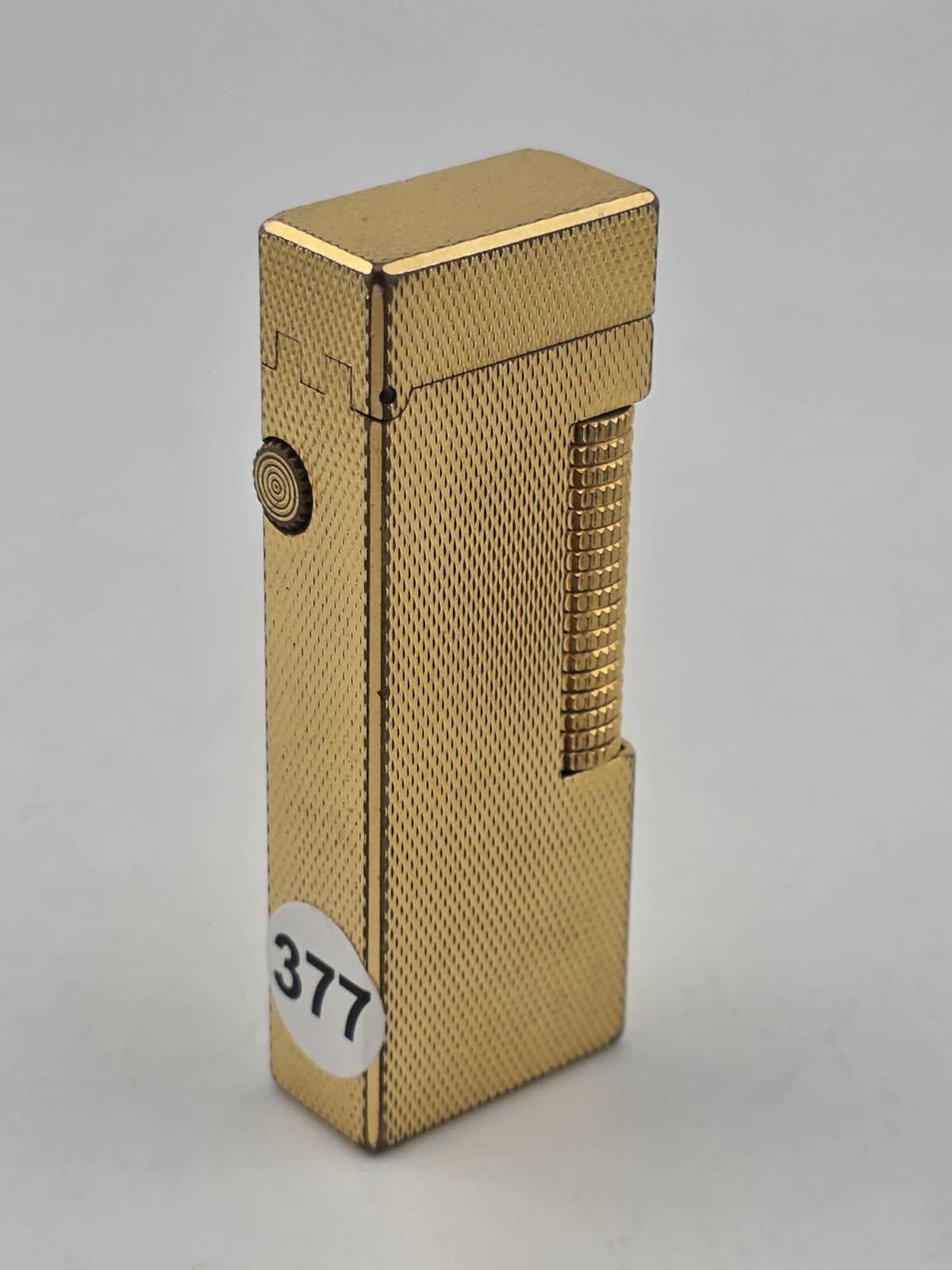 Rare Vintage Dunhill Rollagas Gold Tone Textured Switzerland Very Clean. Rare Vintage Dunhill Rollagas Gold Tone Textured Switzerland Very Clean.
