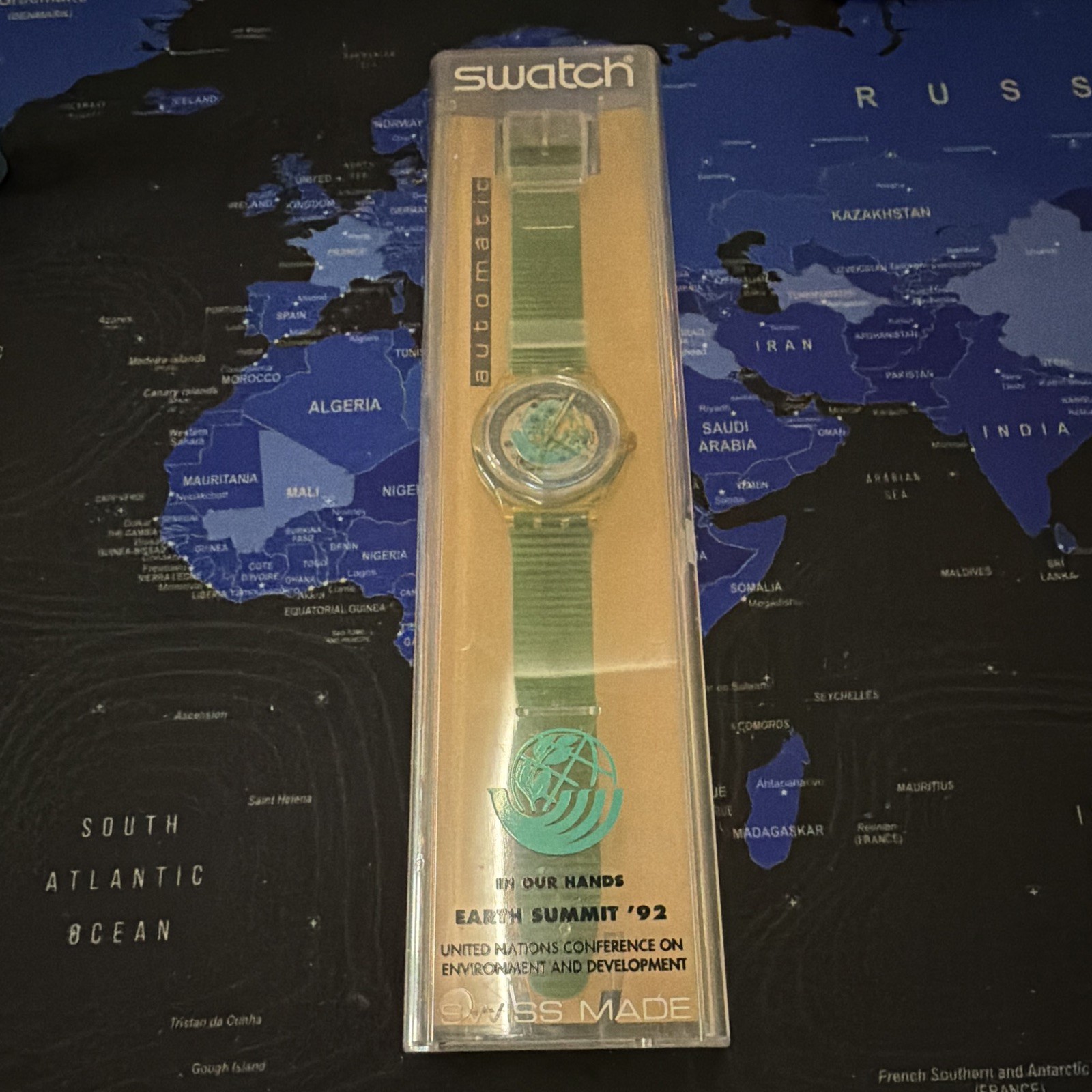 Swatch Earth Summit 92 Swiss Made Watch