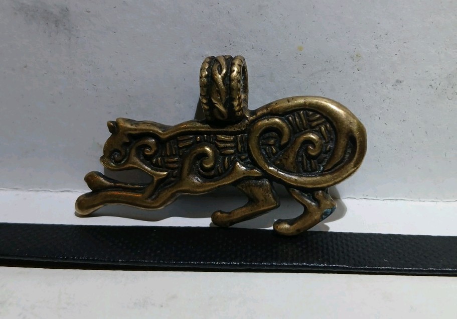 CraftyCelts Celtic Cat Pendant - Bronze CraftyCelts Celtic Cat Pendant - Bronze