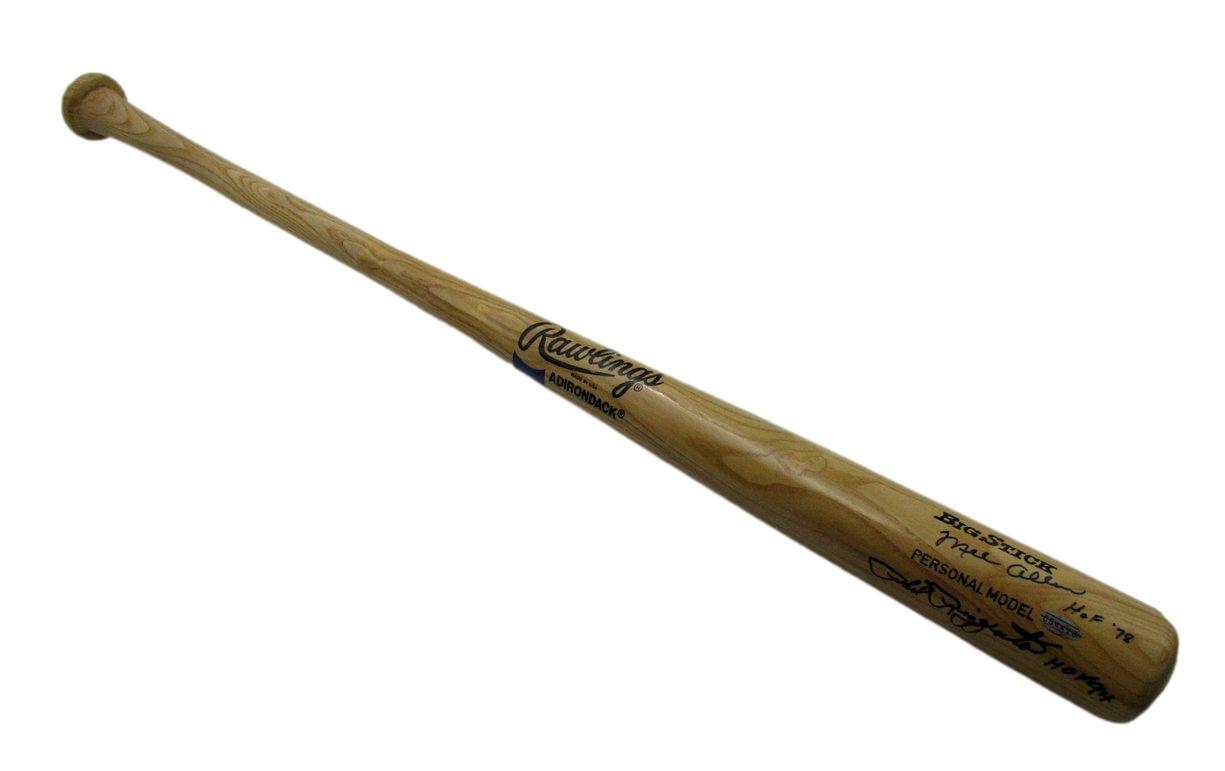 Phil Rizzuto/Mel Allen Dual-Signed/Inscr Adirondack Baseball Bat Steiner 190335 Phil Rizzuto/Mel Allen Dual-Signed/Inscr Adirondack Baseball Bat Steiner 190335