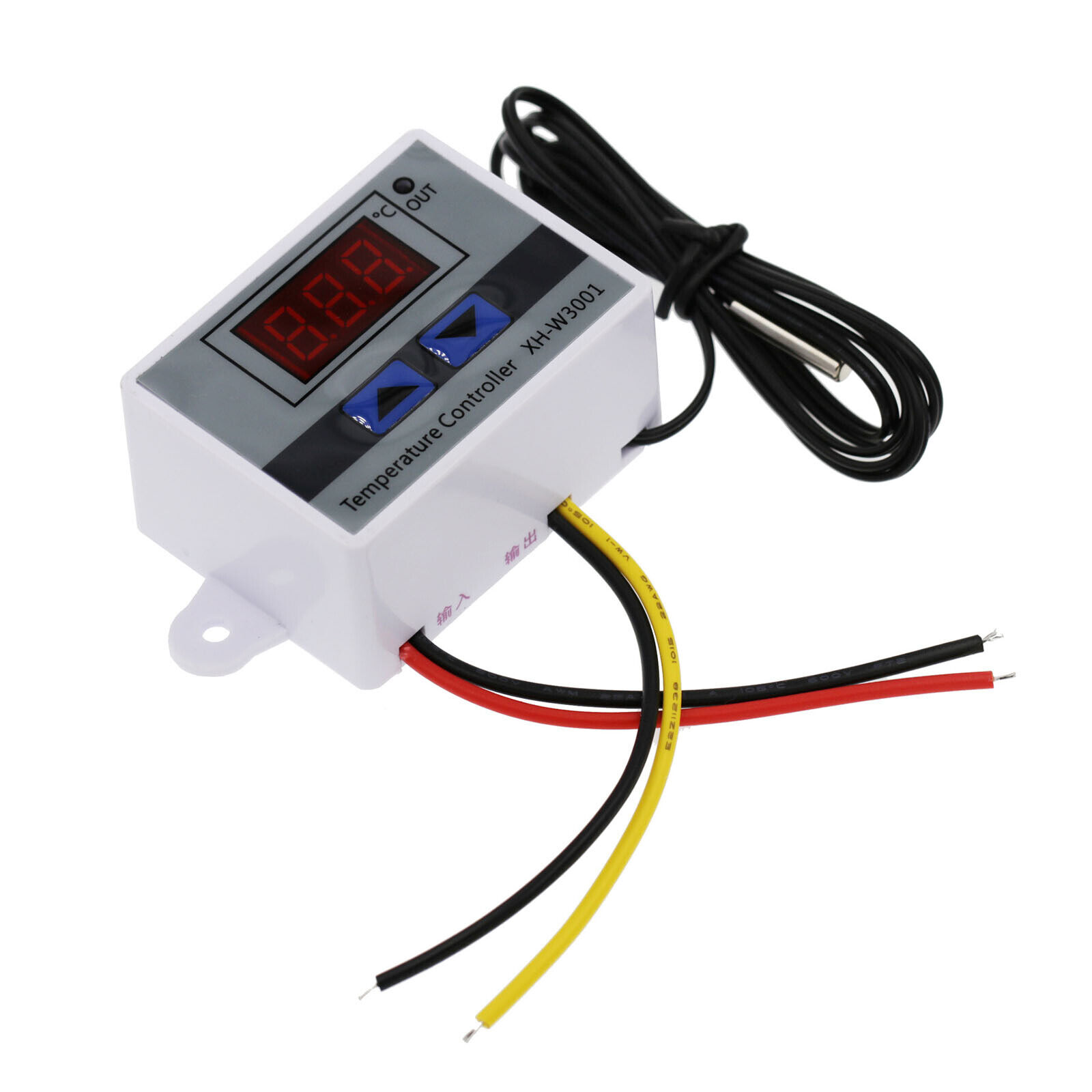 W3001 Incubator Digital Temperature Controller Thermostat Switch Probe Tester