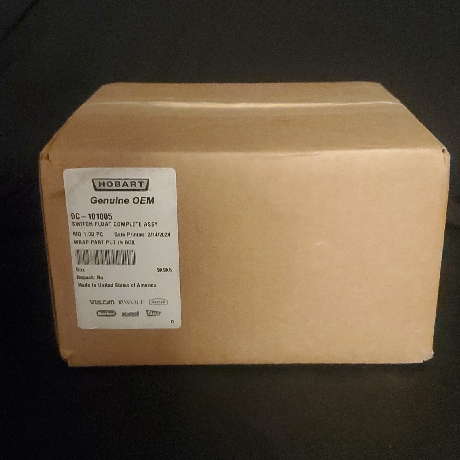 Hobart Switch Float Complete Assy OC-101005 Control & Electronic Component Hobart Switch Float Complete Assy OC-101005 Control & Electronic Component