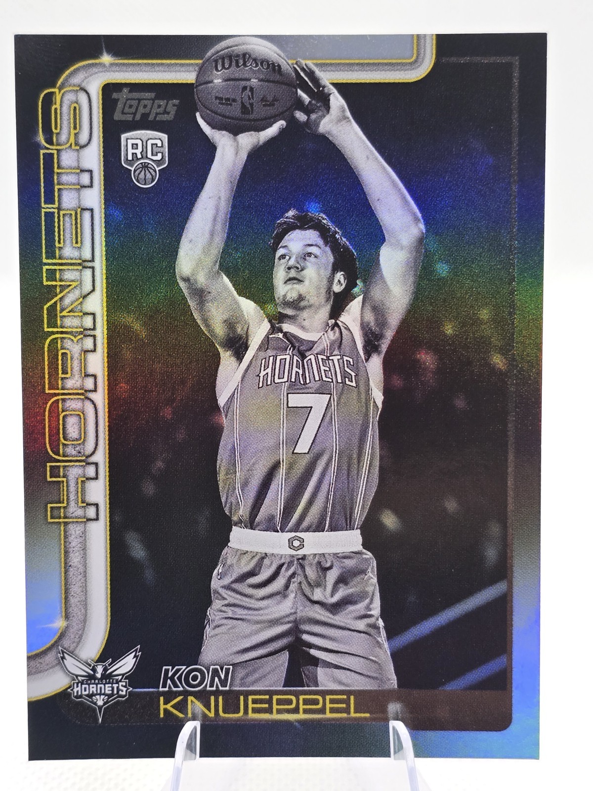 2025-26 Topps #204 Kon Knueppel Blackout RC Black Friday Target Exclusive SP 🔥 2025-26 Topps #204 Kon Knueppel Blackout RC Black Friday Target Exclusive SP 🔥