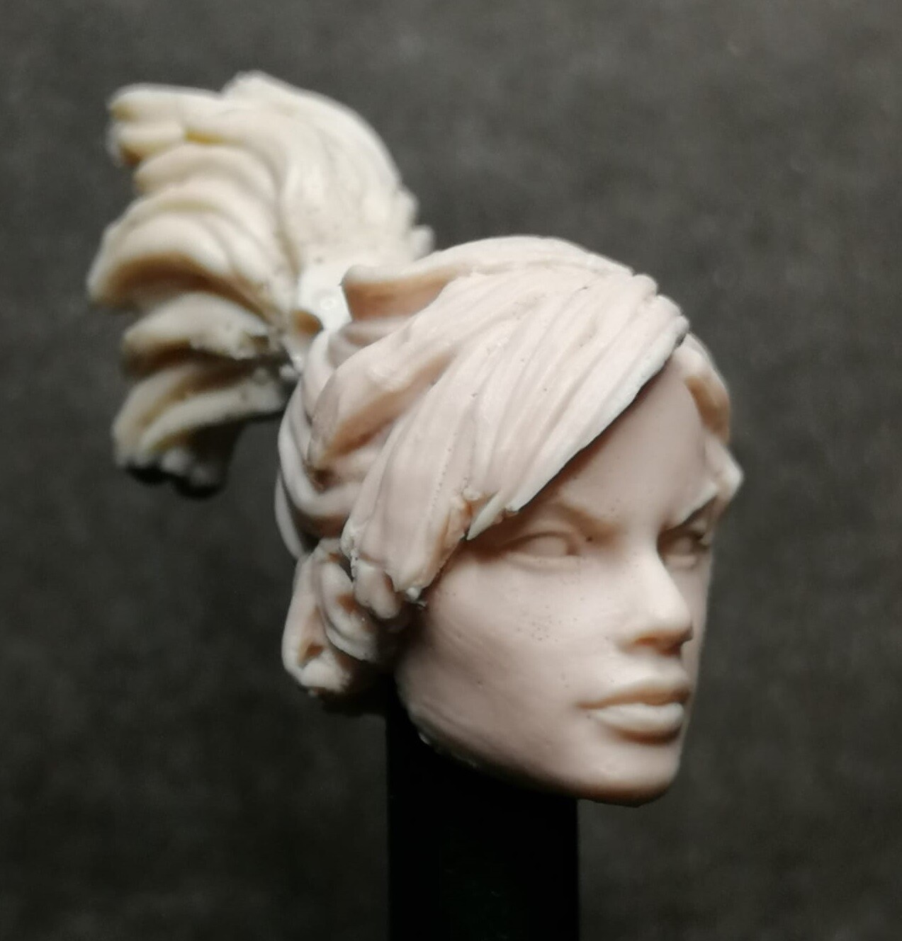 195 NICO MINORU young female beauty resin headcast for action figure