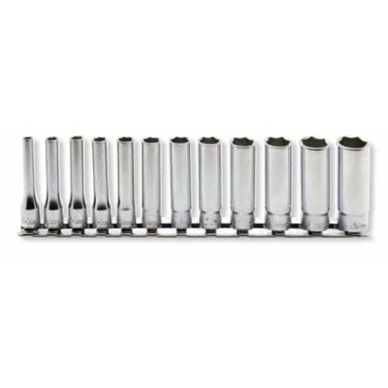 Koken RS2300M/12 Socket Set 4-14mm 6 Point 200mm 12 Pieces 1/4 Sq. Drive Koken RS2300M/12 Socket Set 4-14mm 6 Point 200mm 12 Pieces 1/4 Sq. Drive