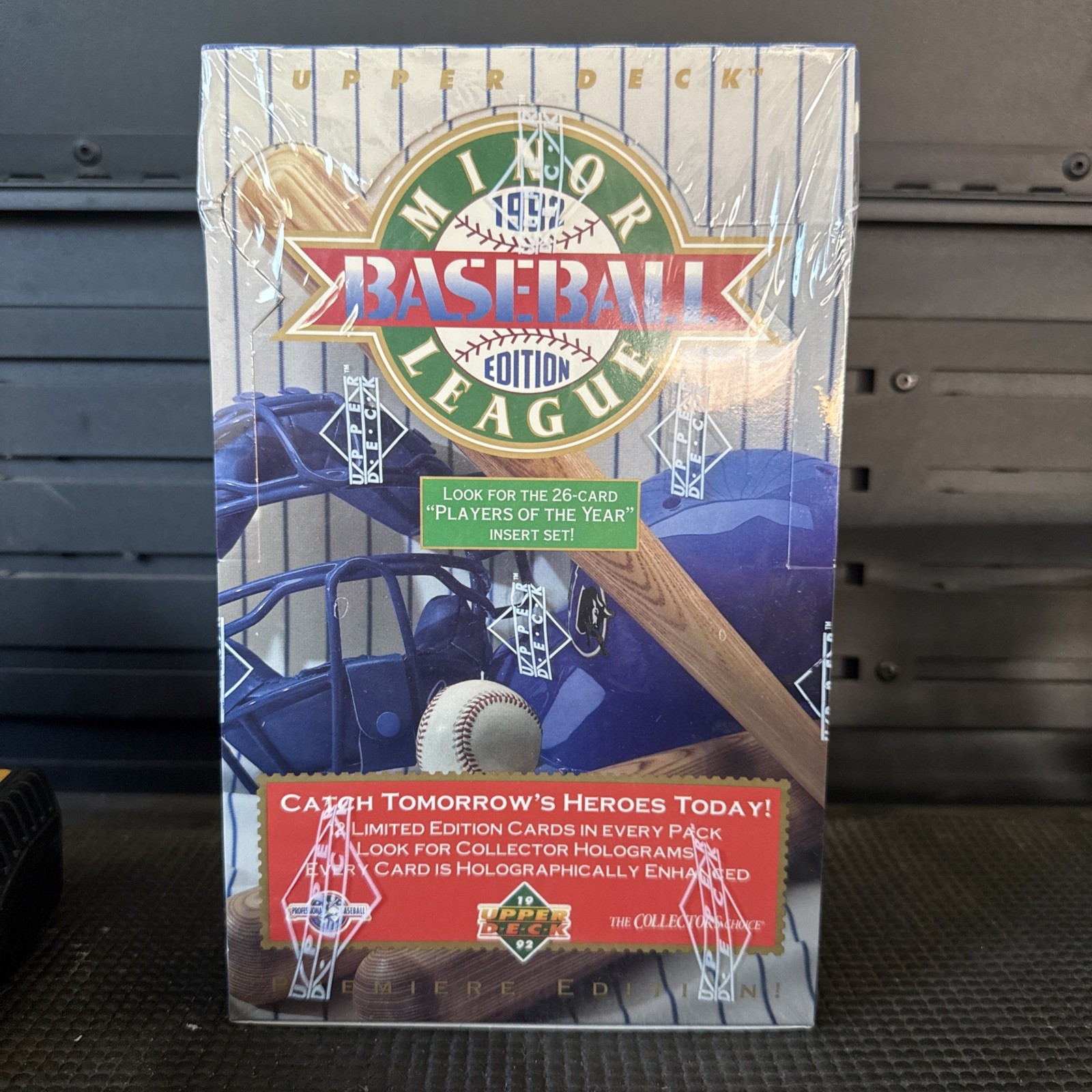1992 Upper Deck Minor League Baseball Sealed Factory Box Jeter Chipper RC\'s
