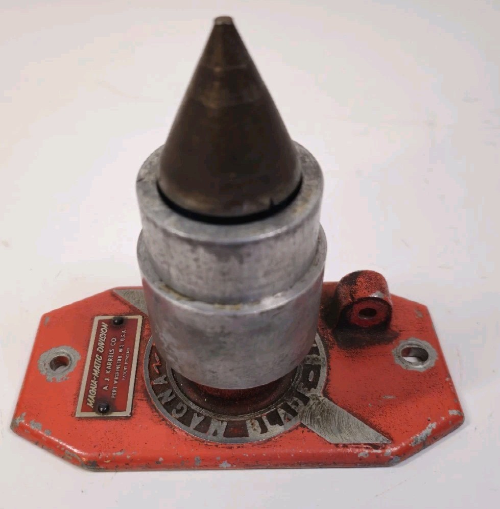 Vintage Magna-Matic Blade Balancer Incomplete For Parts or Project Vintage Magna-Matic Blade Balancer Incomplete For Parts or Project
